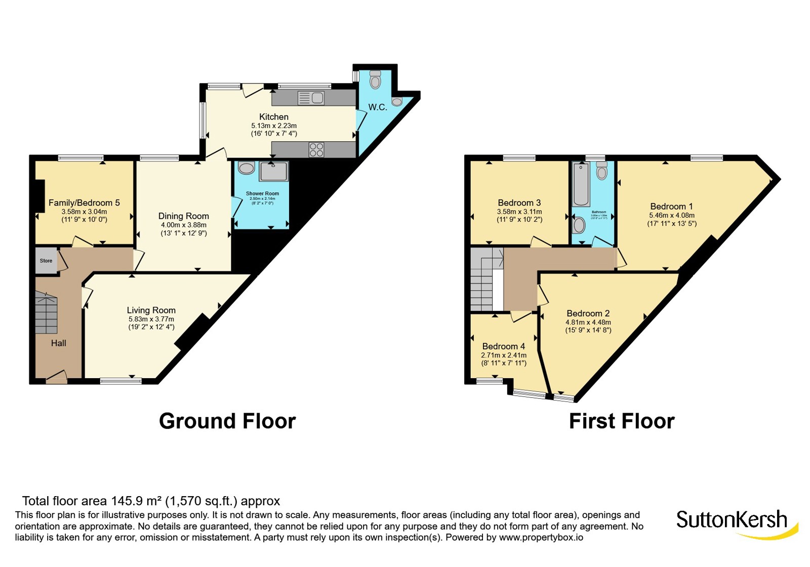 129, Brookdale Road, Merseyside floorplan