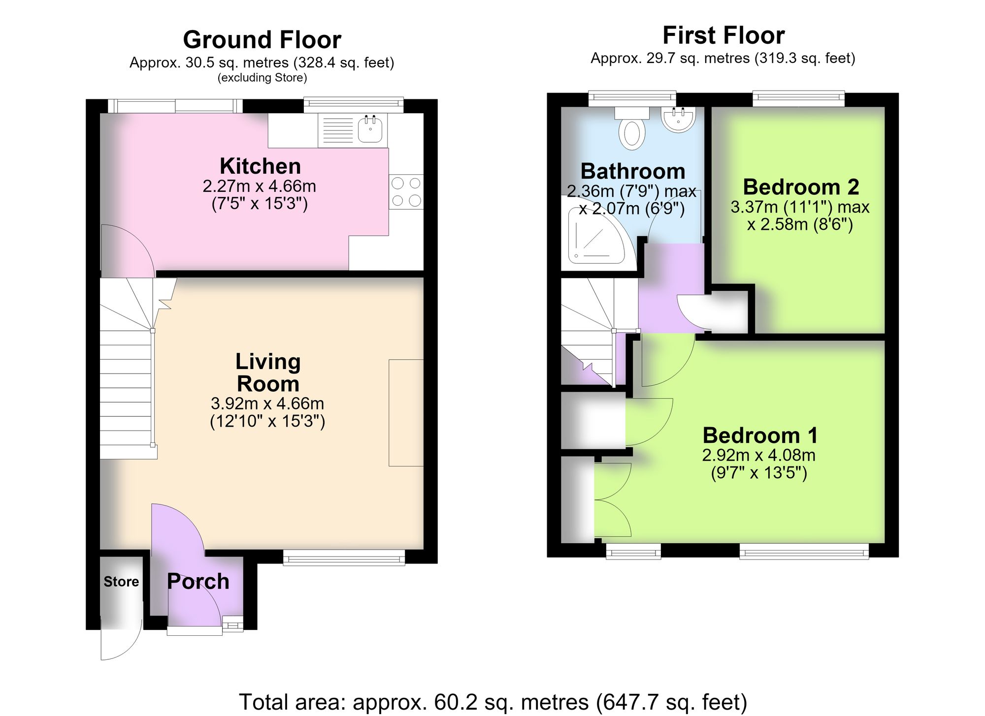 40 Lulworth Park, Kenilworth floorplan