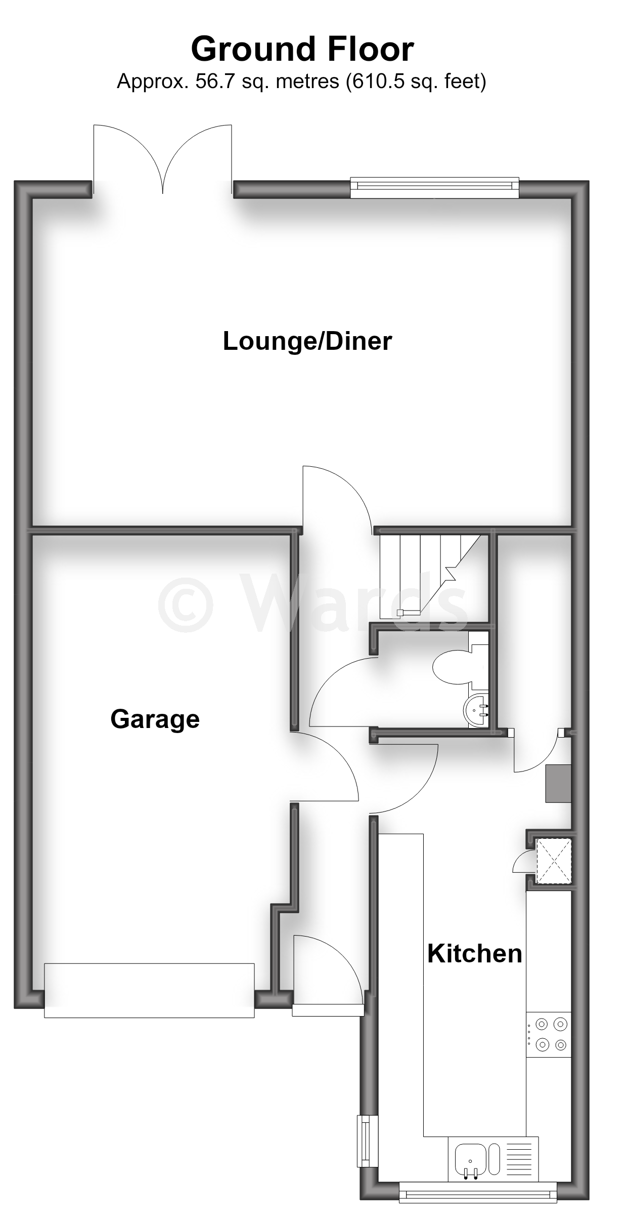 21, Wickham Close, Sittingbourne floorplan