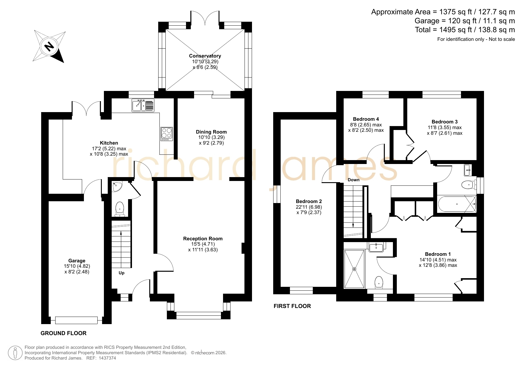 23, Grosmont Drive, Swindon floorplan