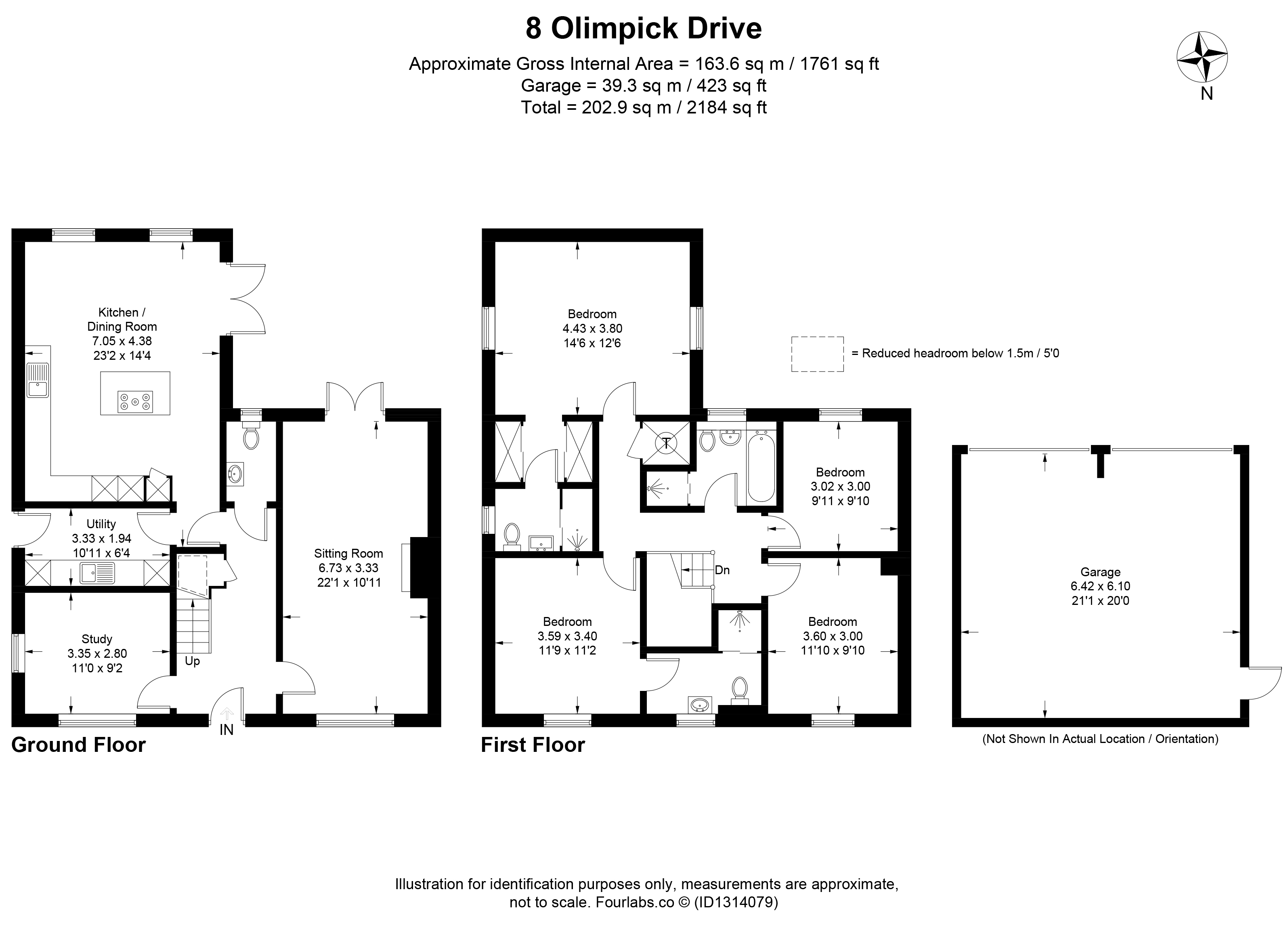 8, Olimpick Drive, Chipping Campden floorplan