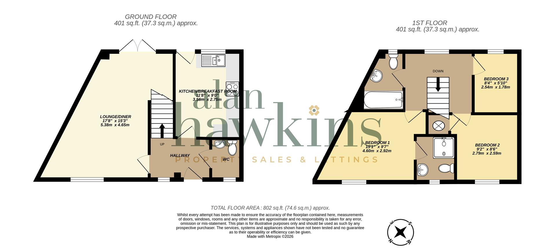 42, Sprats Barn Crescent, Swindon floorplan
