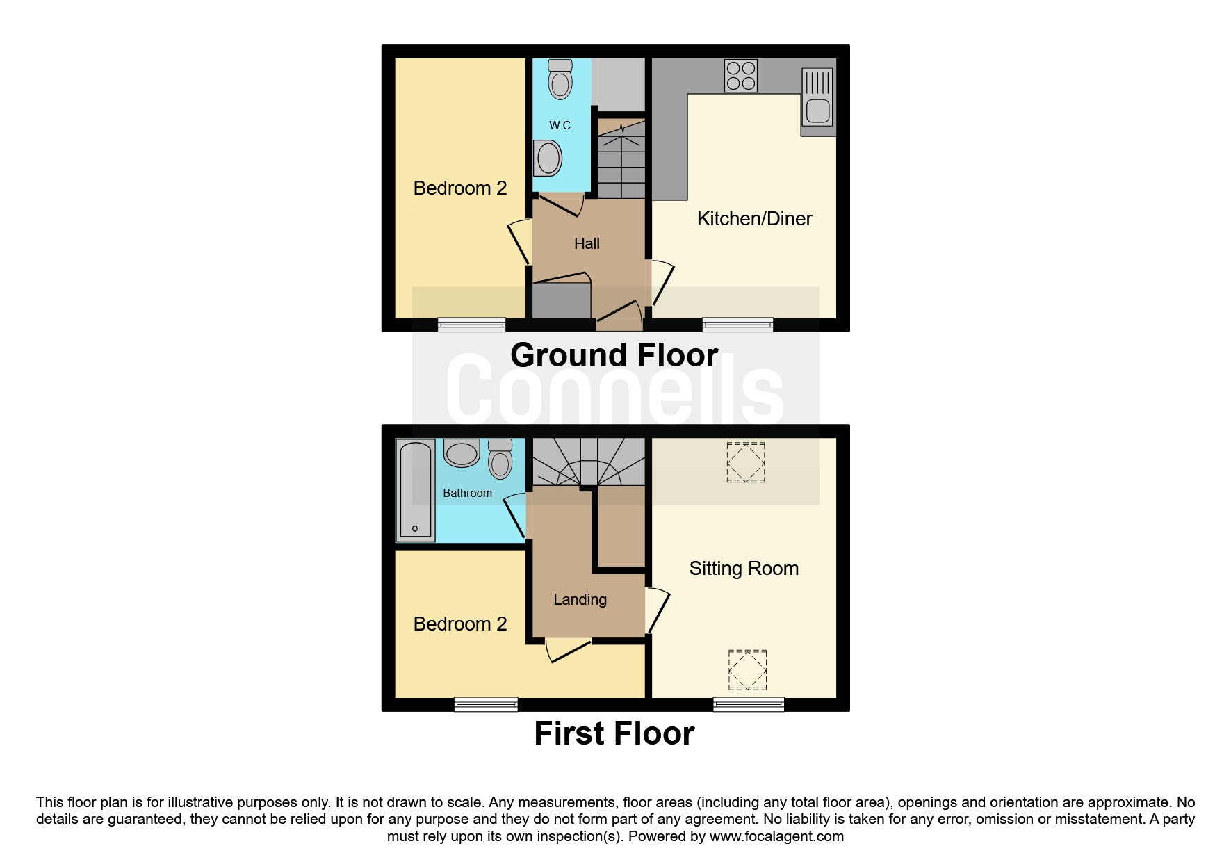 5 The Coach House, Wellesbourne House, Walton Road, Warwick floorplan