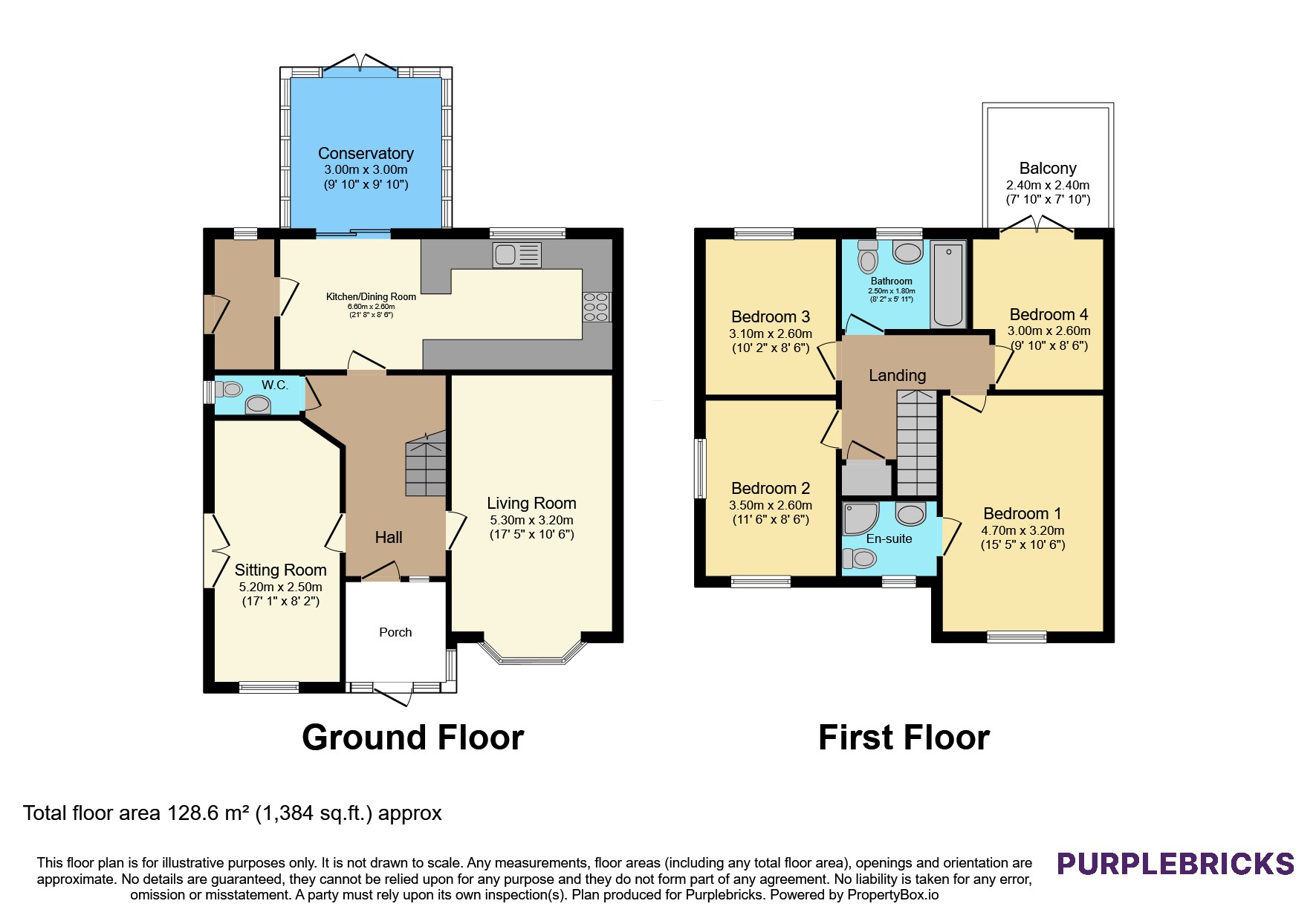 196, Whelley, Wigan floorplan