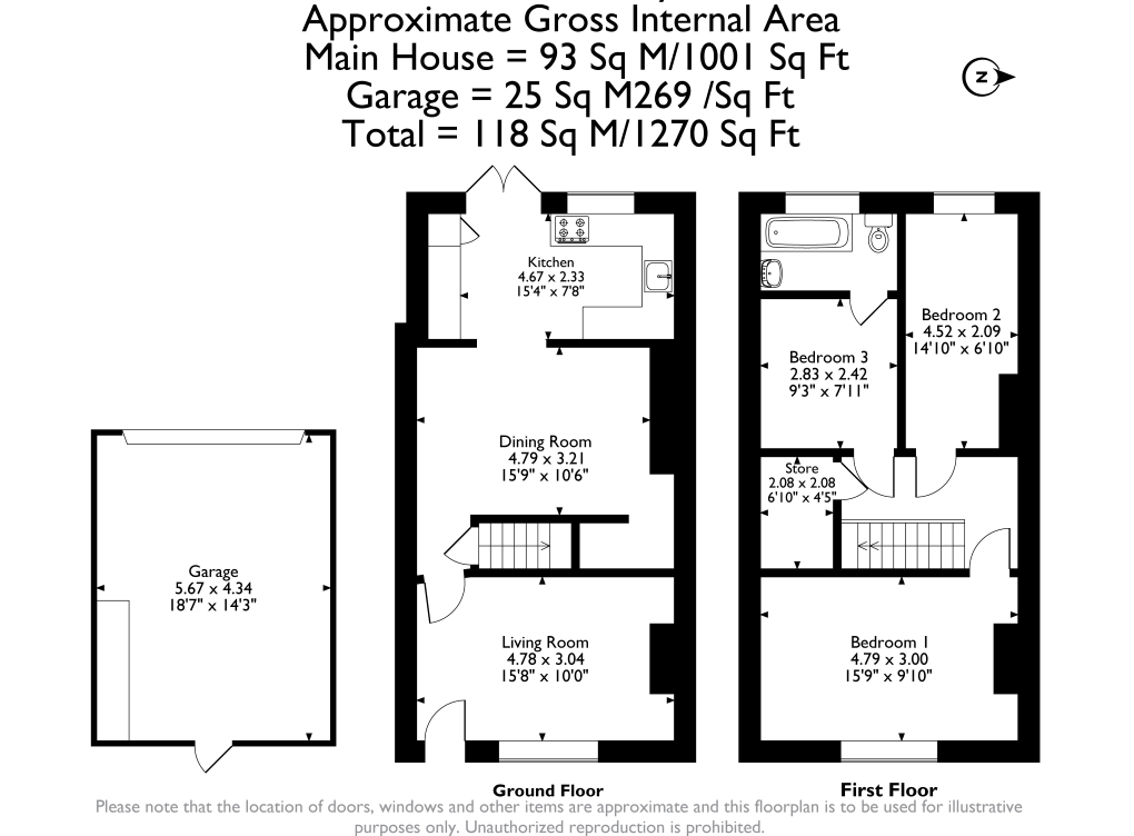 13, Balfour Road, Doncaster floorplan
