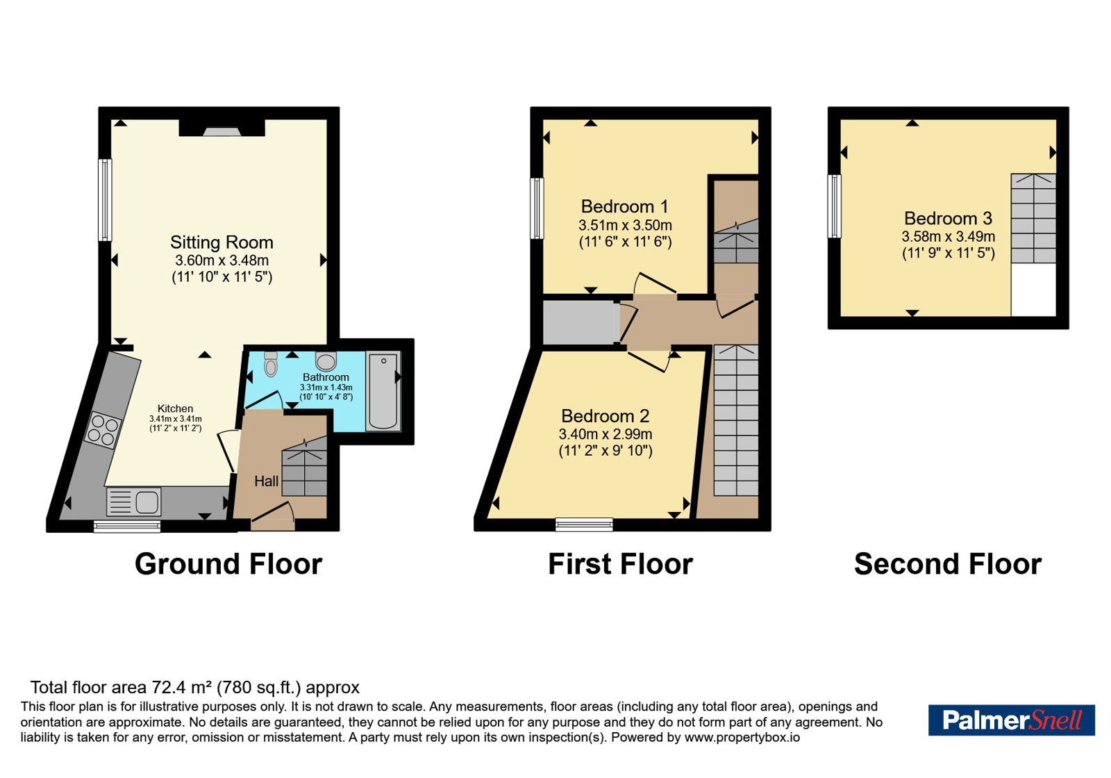 22, Draycott Road, Somerset floorplan