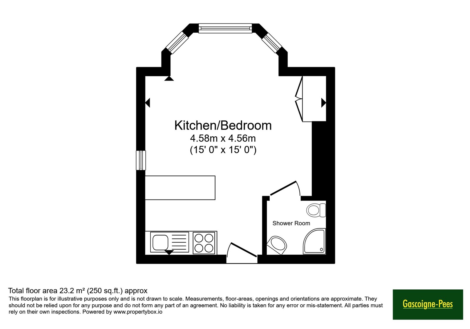 1 Rexholme, 12, Lower Edgeborough Road, Surrey floorplan
