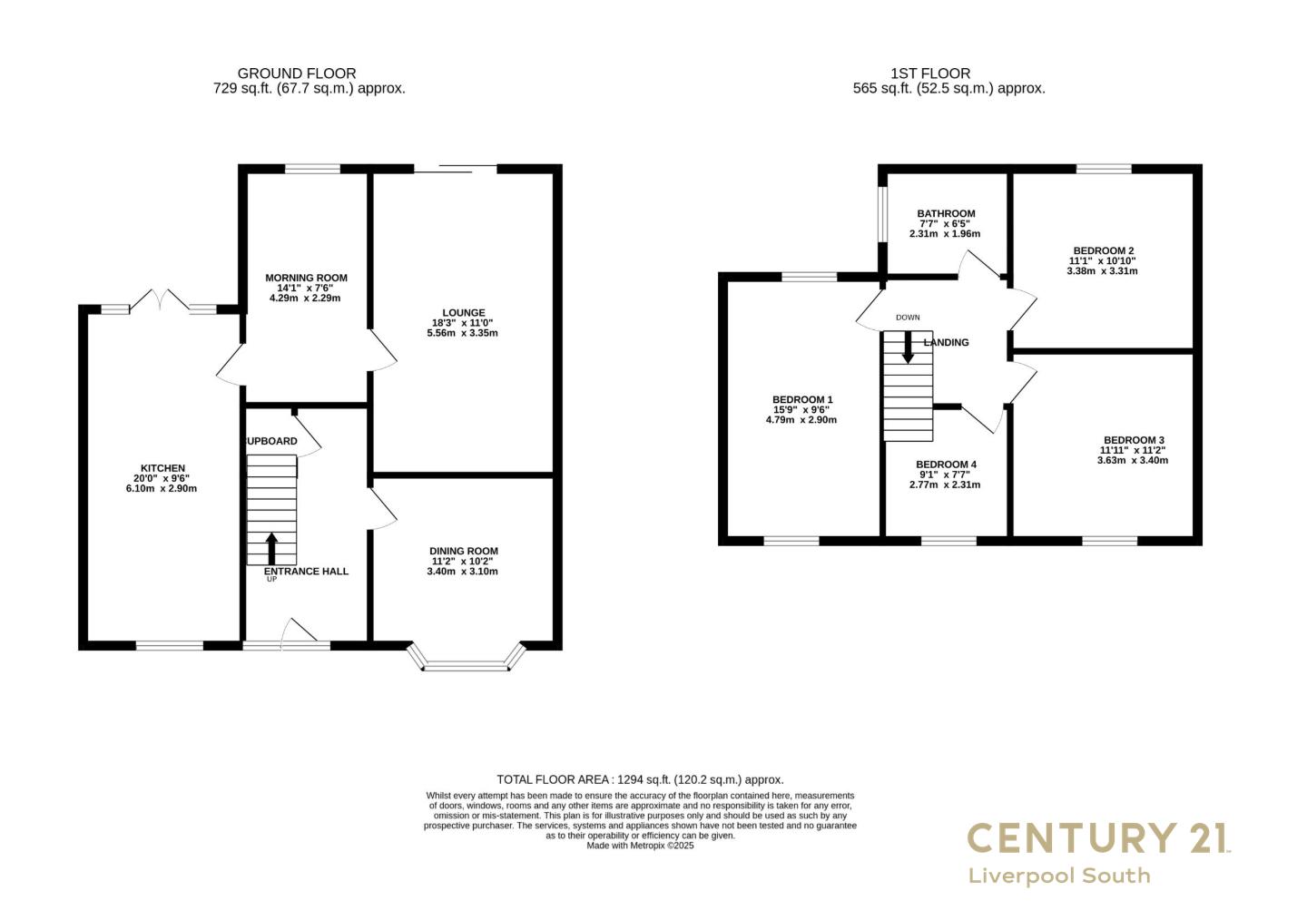 41, Camphill Road, LIVERPOOL floorplan
