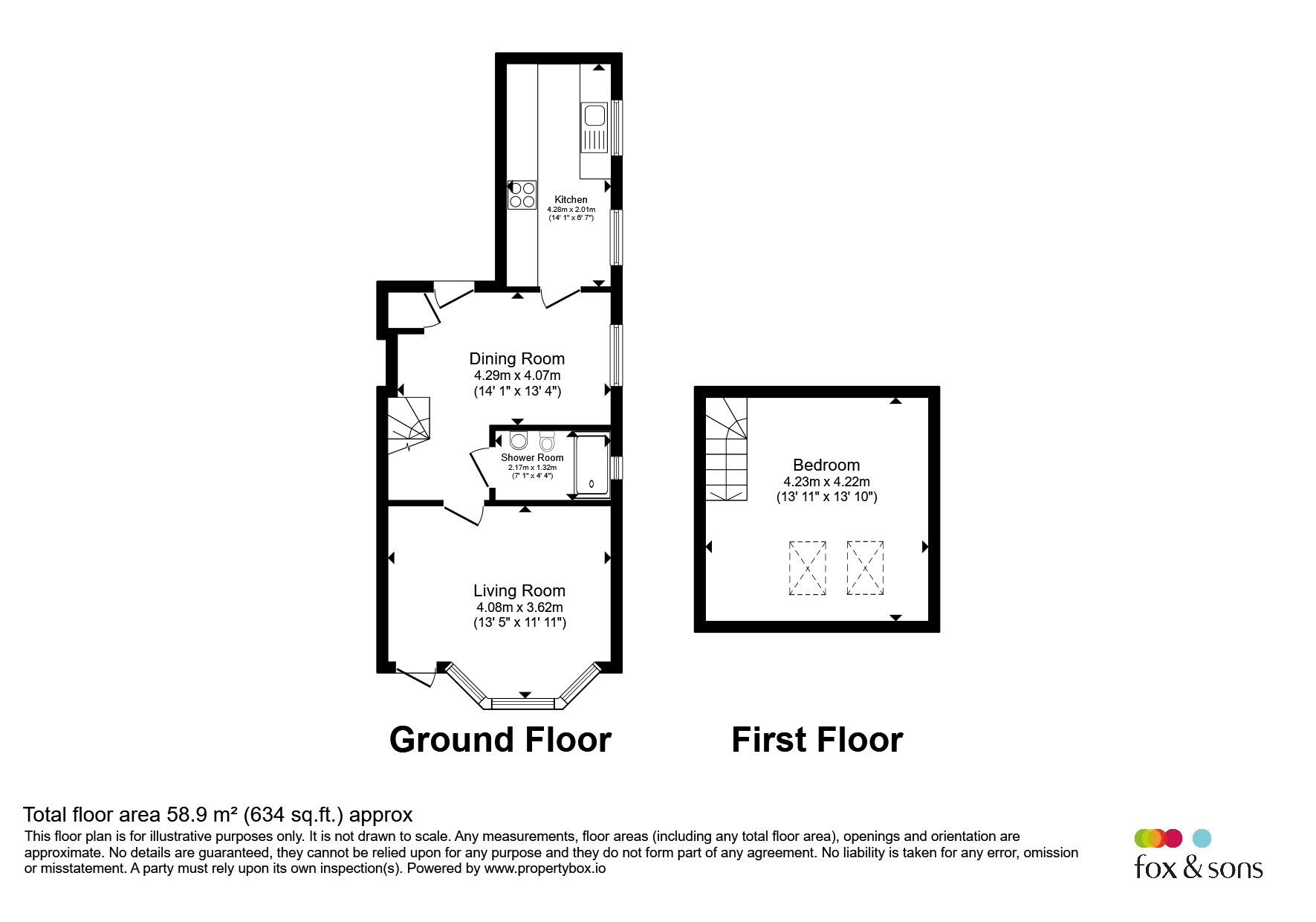 33, St. Georges Road, Saltash floorplan