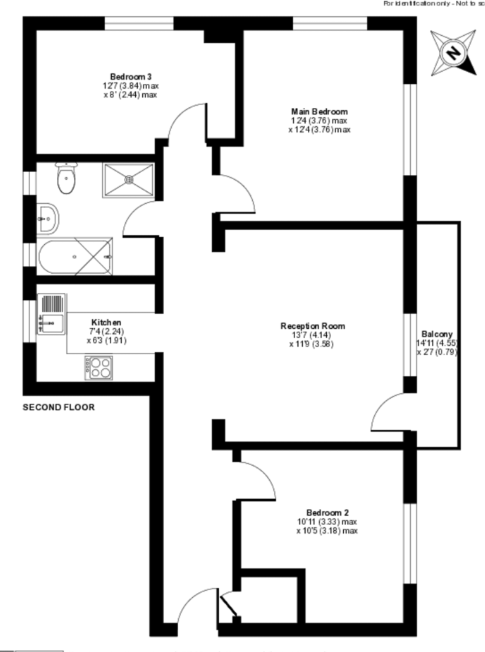 36 , Taymount Rise, London floorplan