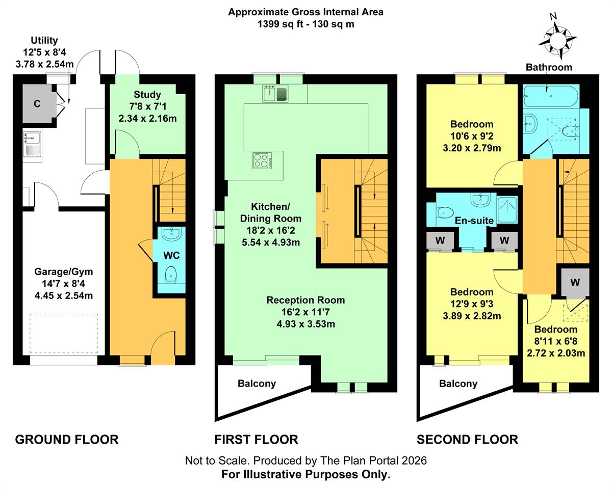 7 Old Millfield Works, Belmont Road, Whitstable floorplan