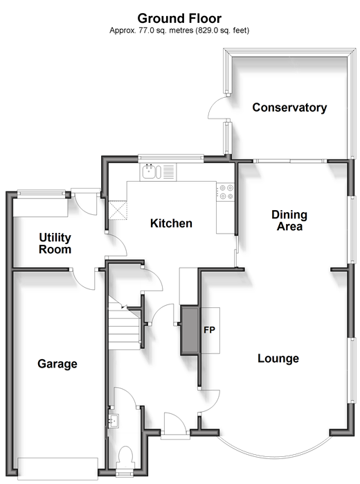 Tritton Gardens, Dymchurch, Romney Marsh, Kent TN29, 3 bedroom detached