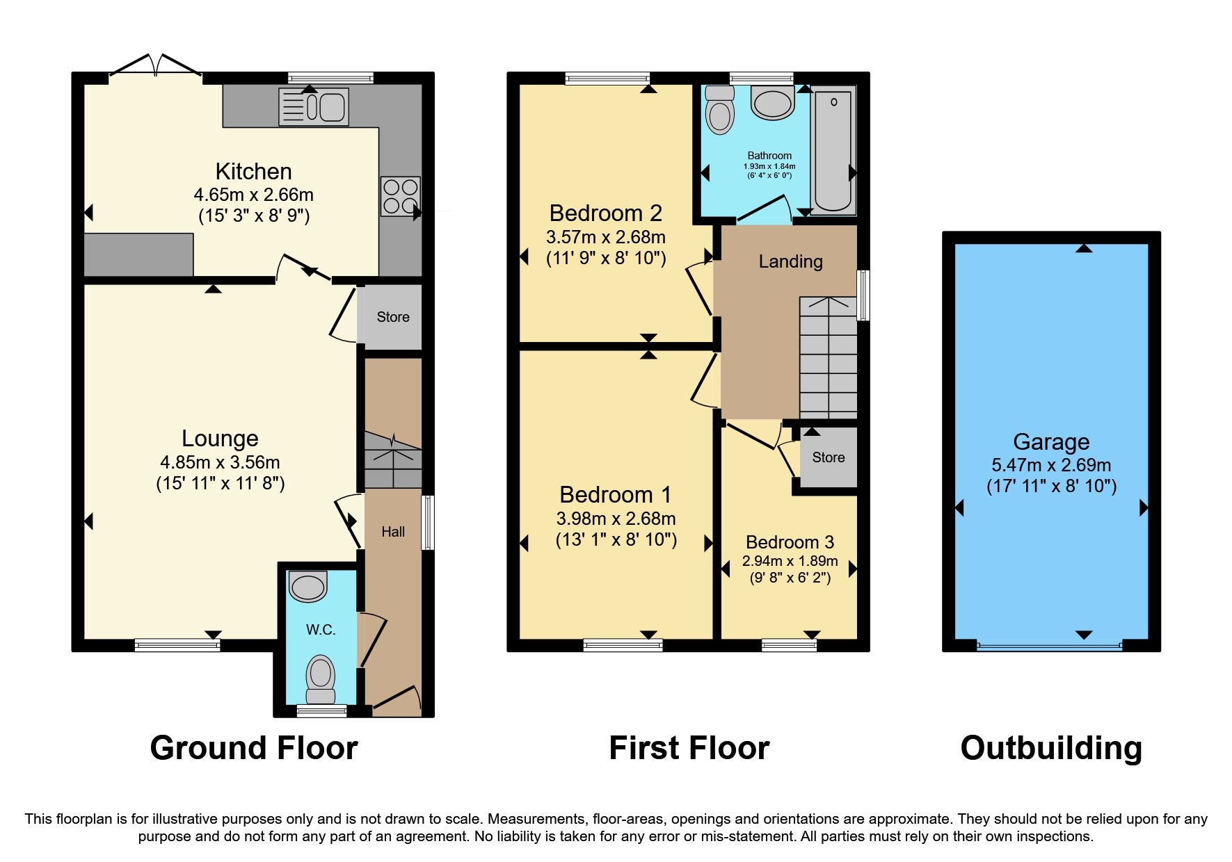 Hillside Meadows, Foxhole, St. Austell, Cornwall PL26, 3 bedroom detached house for sale