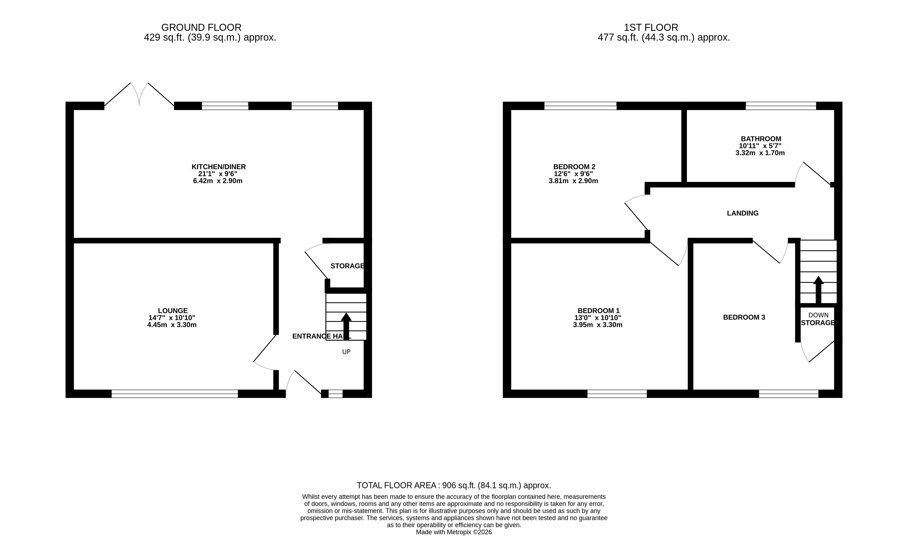 56, Hornchurch Road, Plymouth floorplan