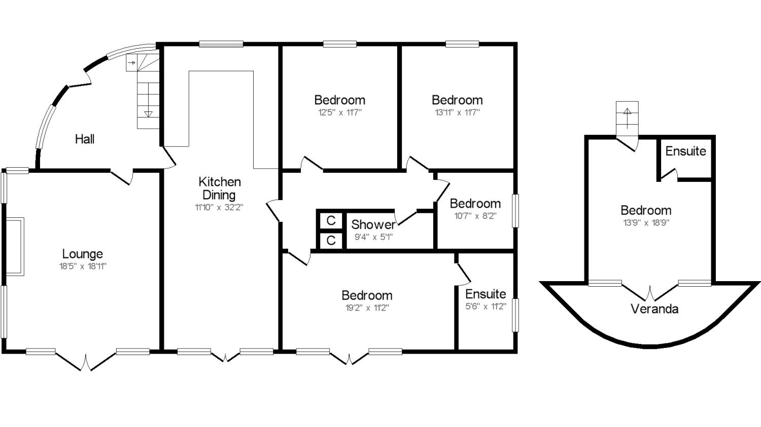 4 Bedrooms  for sale in Sutton Valence Hill, Headcorn Road, Maidstone, Kent ME17