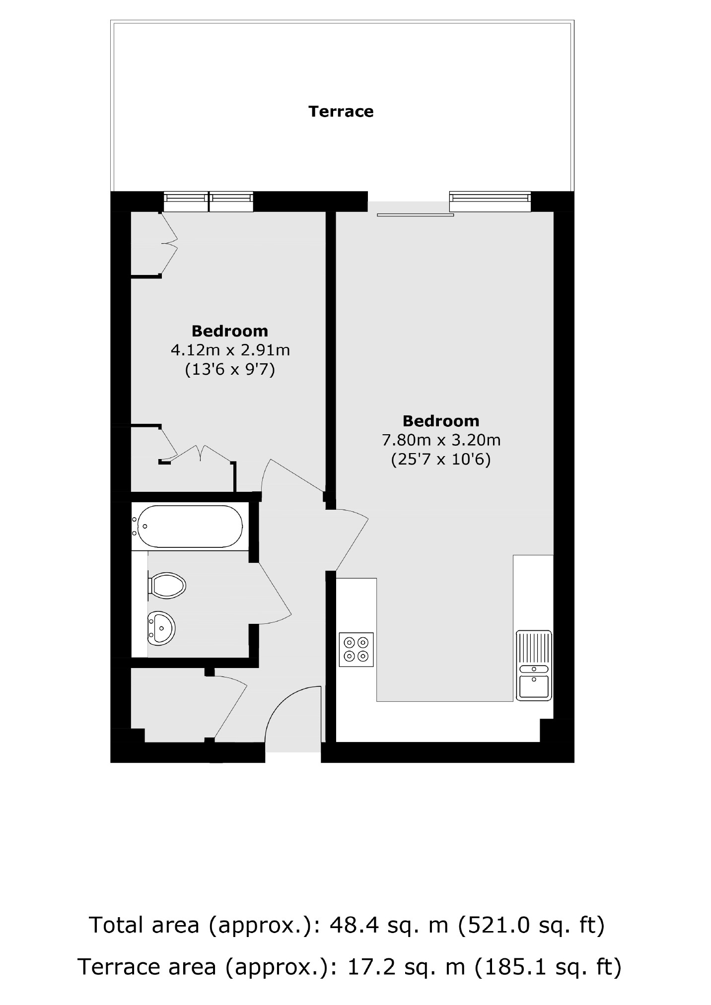 Chapter Way, London floorplan