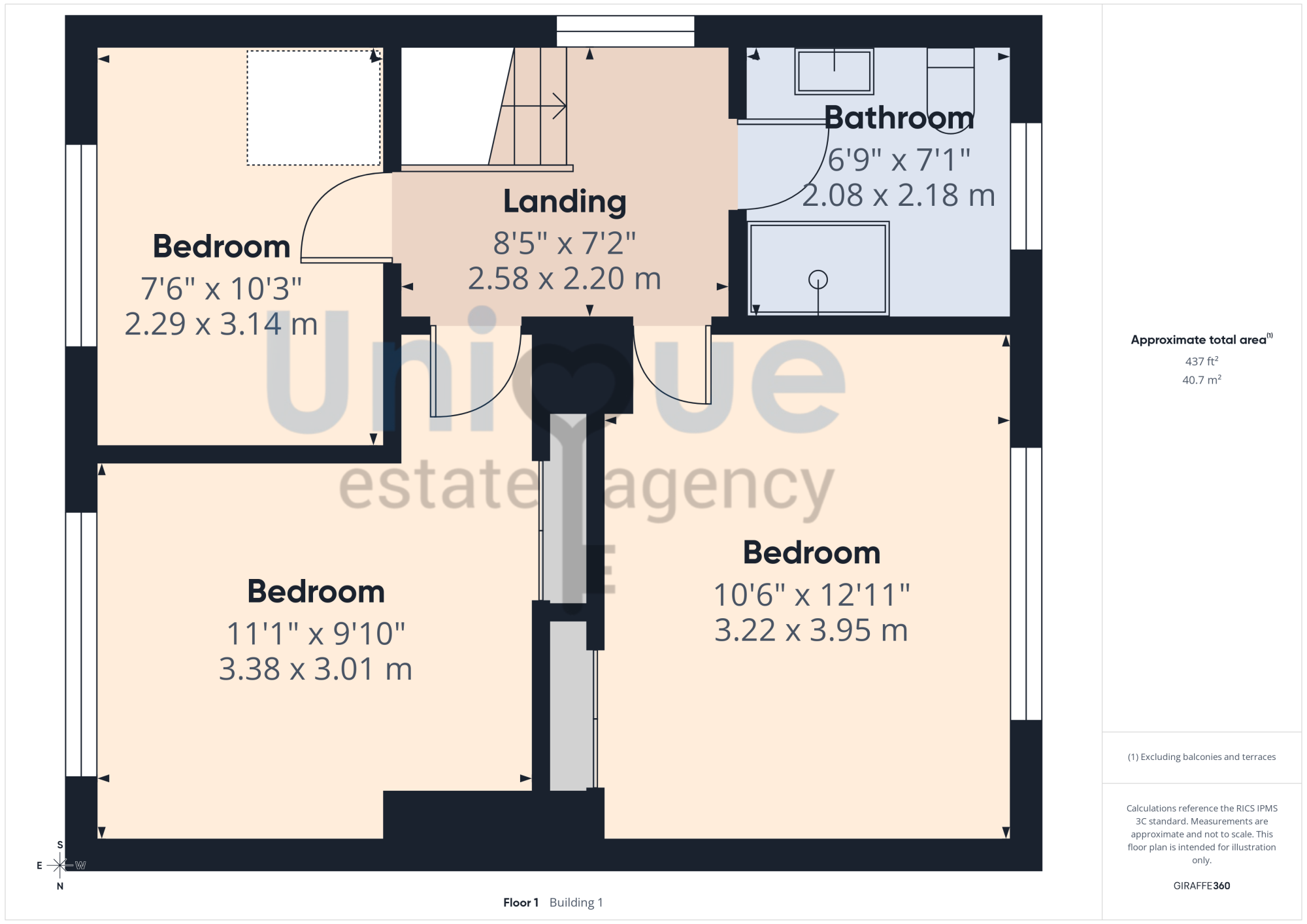 13, Wray Crescent, Wrea Green floorplan