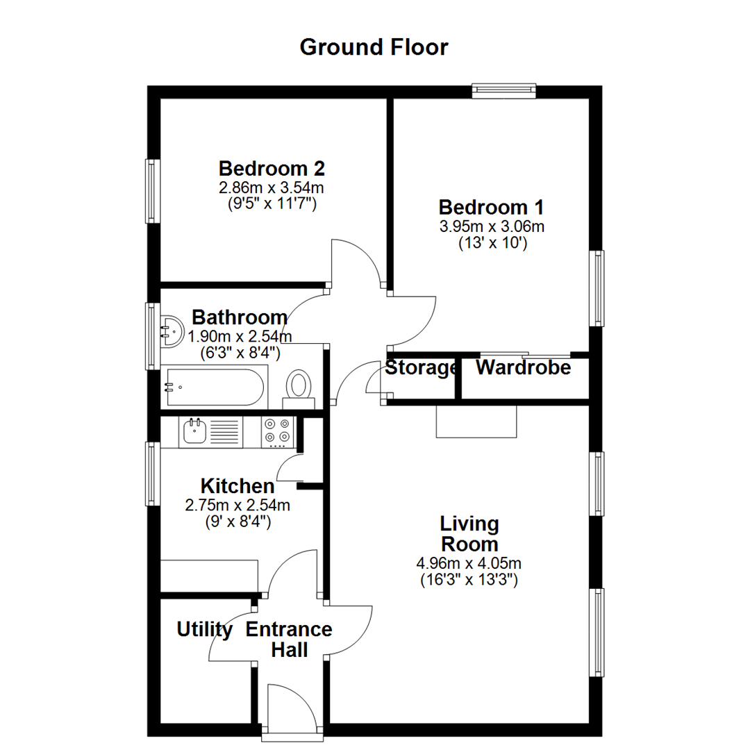 402, Torrington Avenue, Tile Hill floorplan