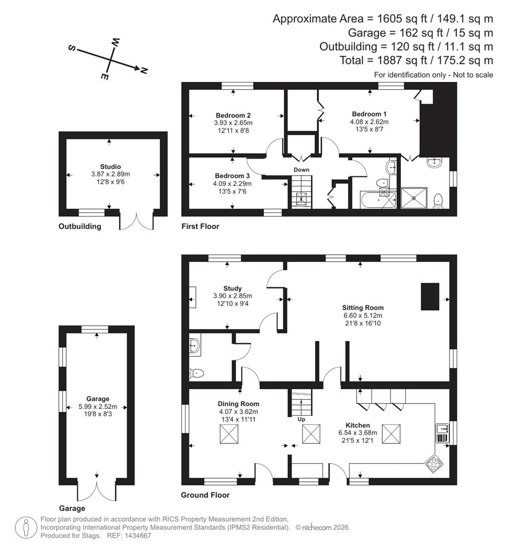Old Smithy Farmhouse, North Street, Crewkerne floorplan