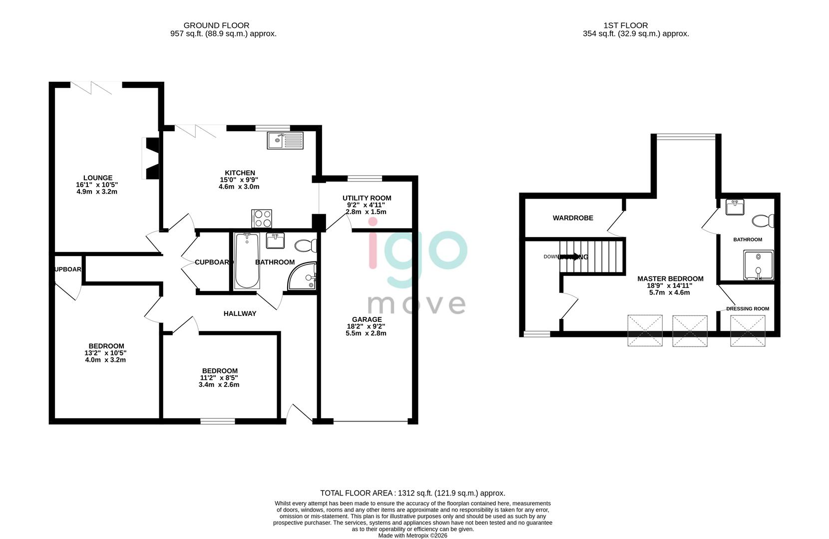 Forest Avenue, Hartlepool floorplan