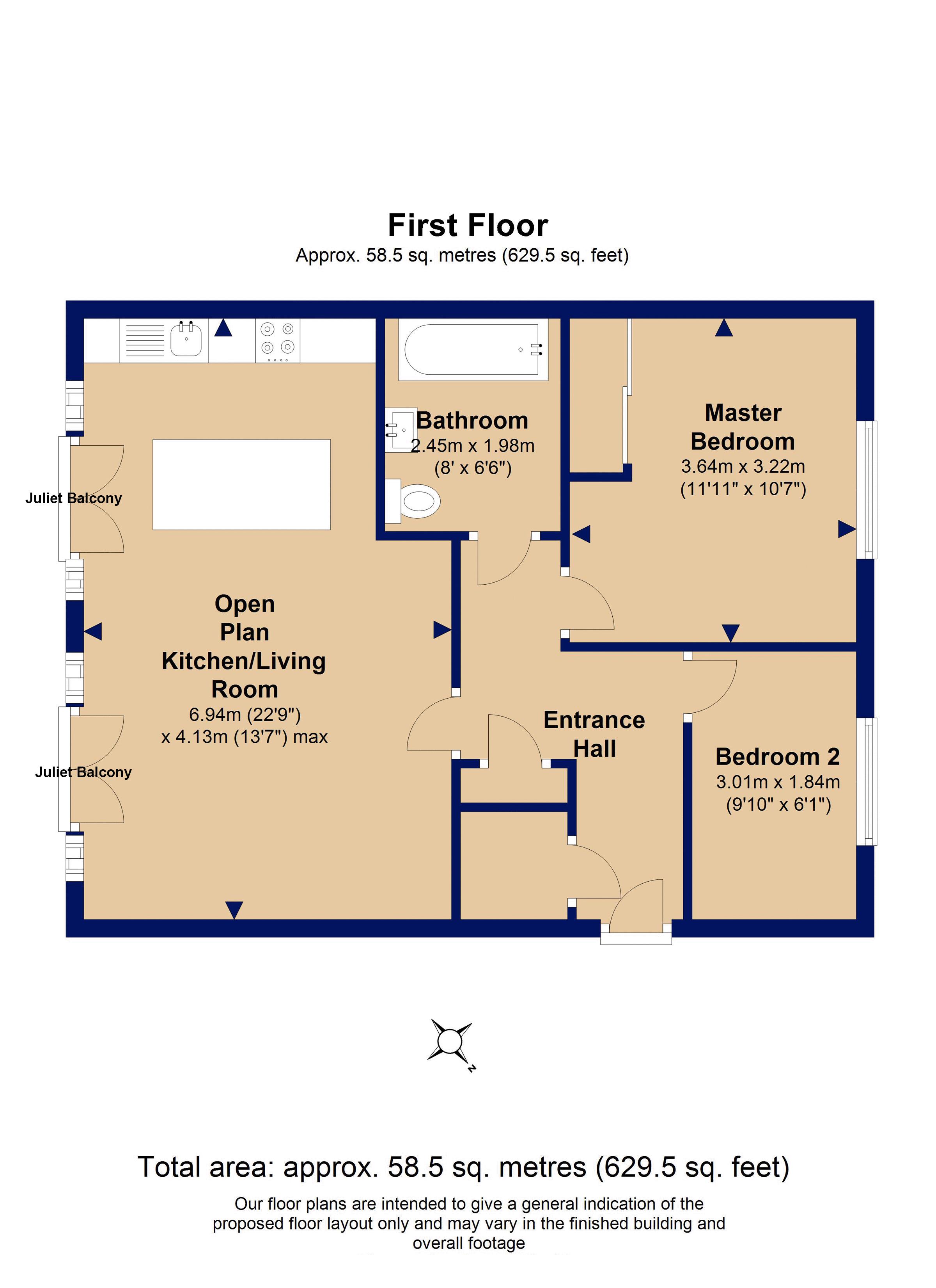 2 Bedrooms Flat for sale in High Road, Buckhurst Hill IG9