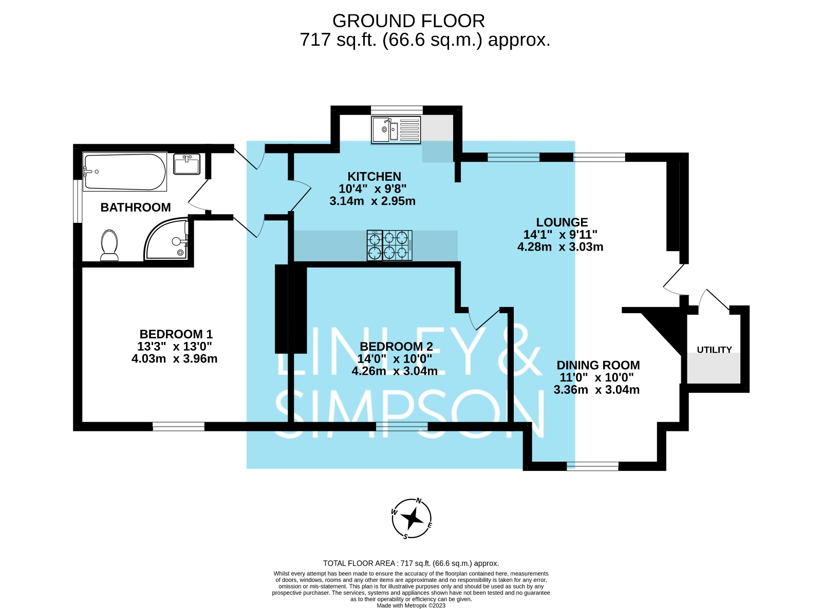 South Lodge, Allerton Park, Knaresborough HG5, 2 bedroom detached house