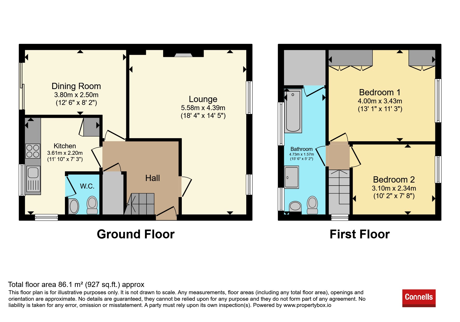 61, St. Edward Gardens, Plymouth floorplan