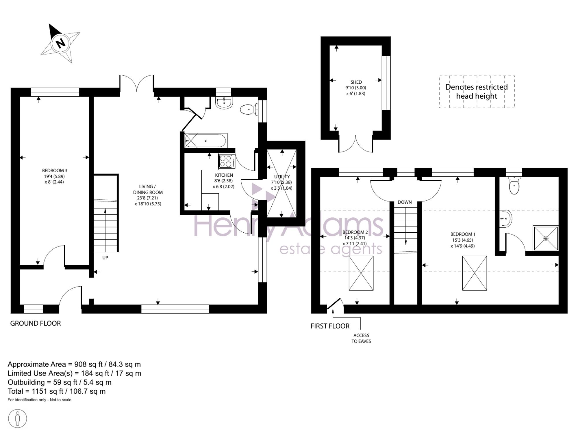 9 The Close, Chichester floorplan