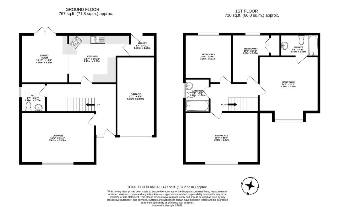 9, The Meadows, Scunthorpe floorplan