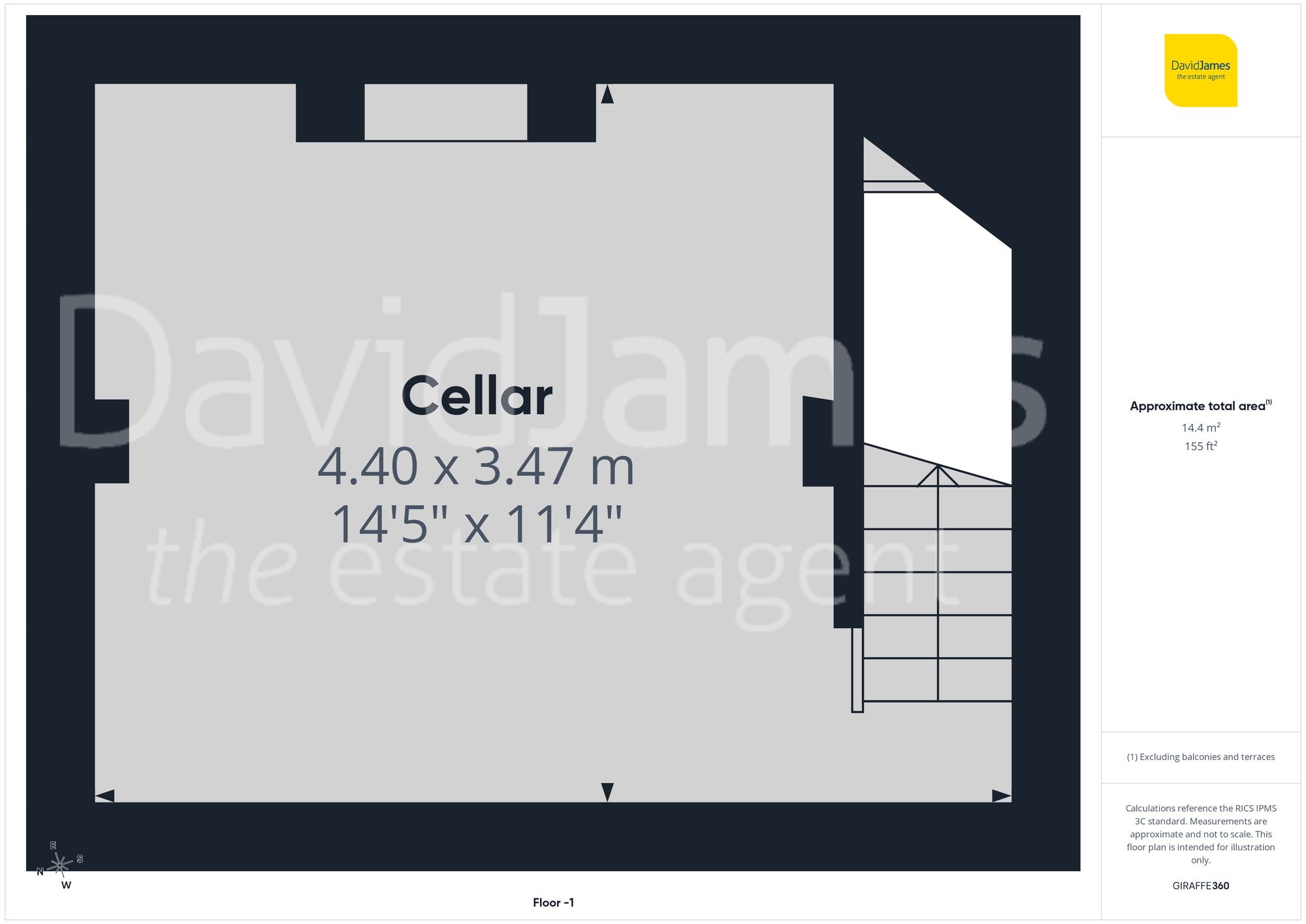 1 Drayton Street, Nottingham floorplan