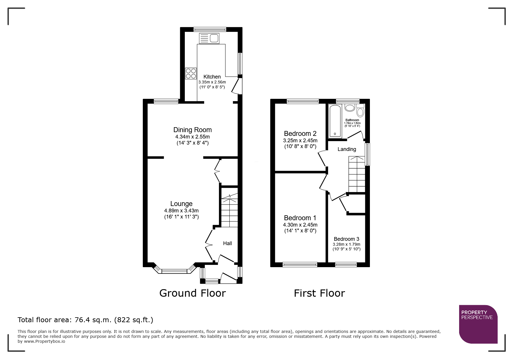 118, The Fairway, Manchester floorplan