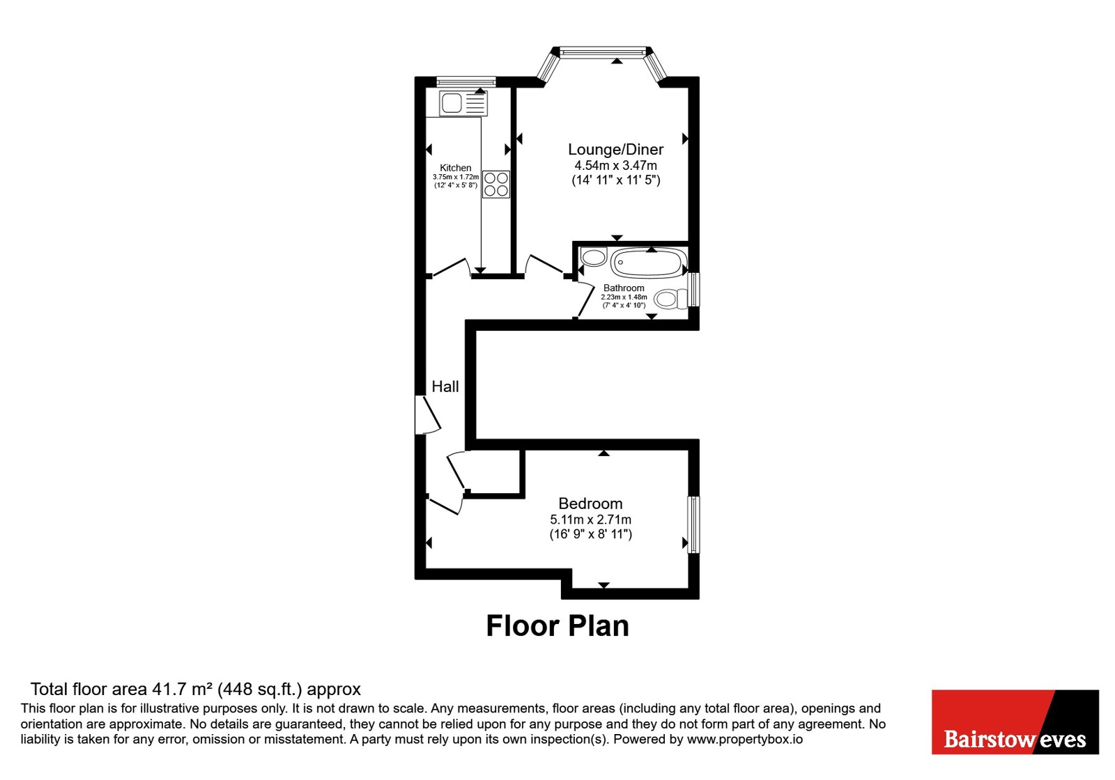 671b,, London Road, Surrey floorplan