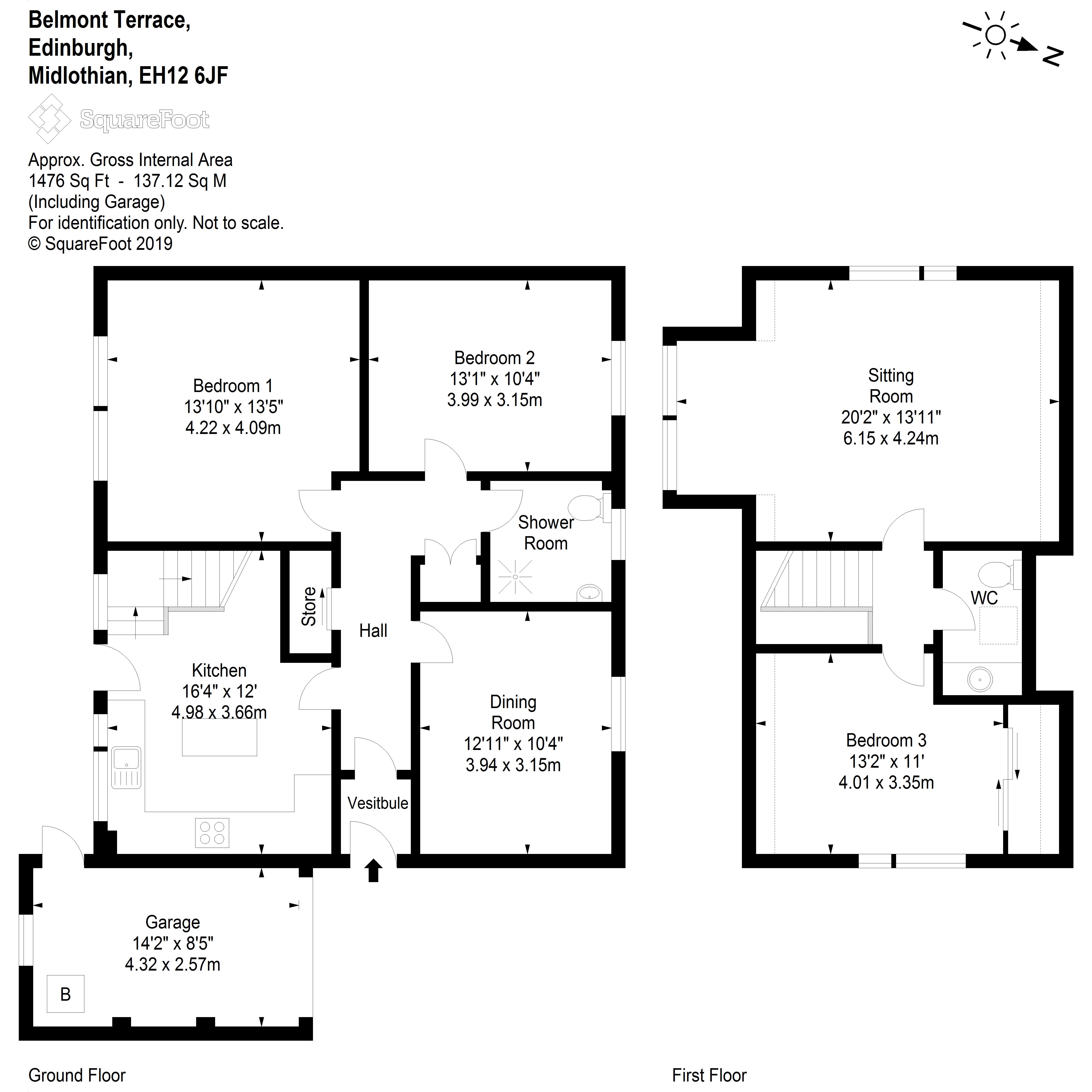 3 Bedrooms Detached house for sale in 9 Belmont Terrace, Edinburgh EH12