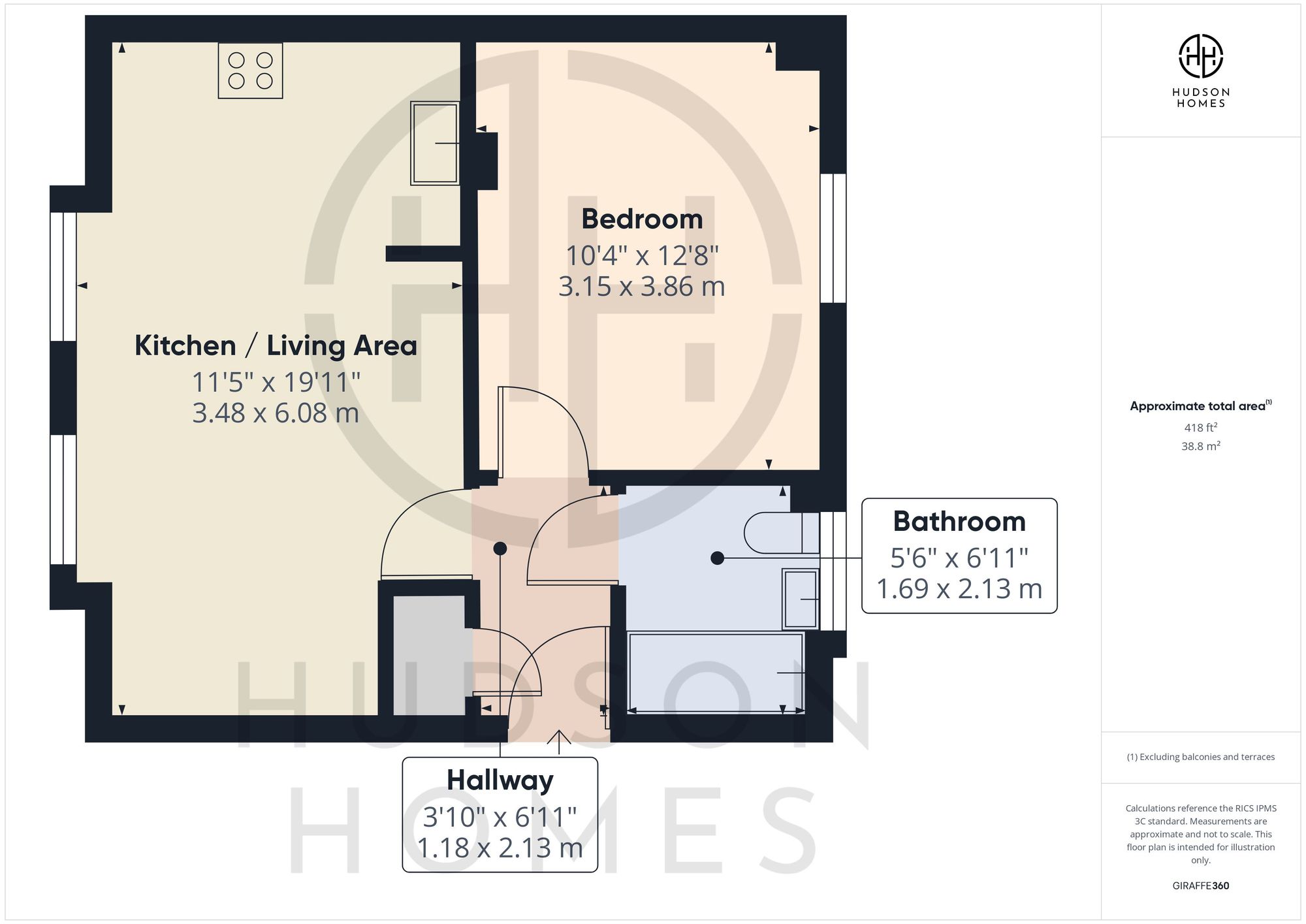 16 Torridon Drive, Peterborough floorplan