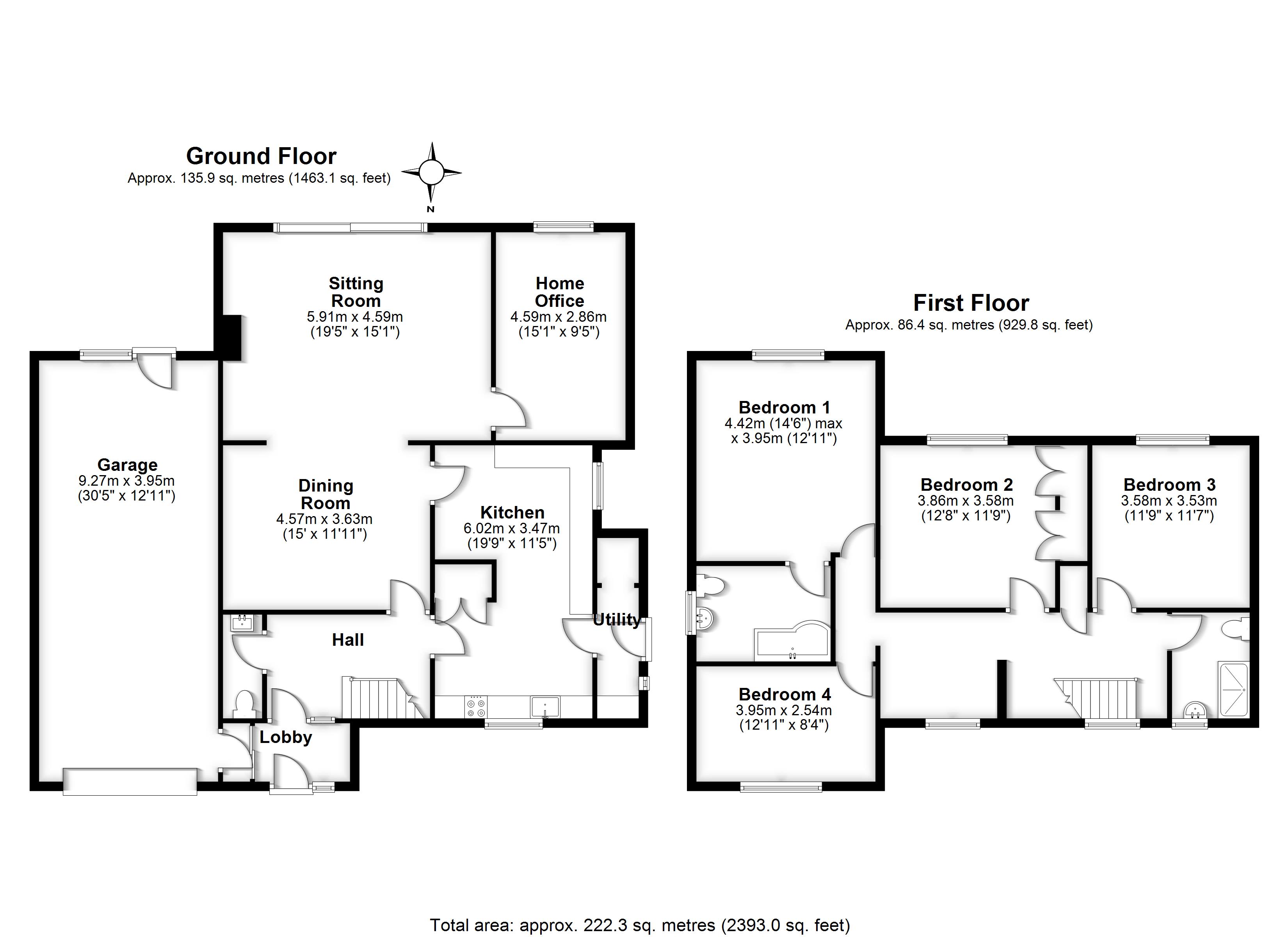 Tumblewood,, Station Road, Hertfordshire floorplan