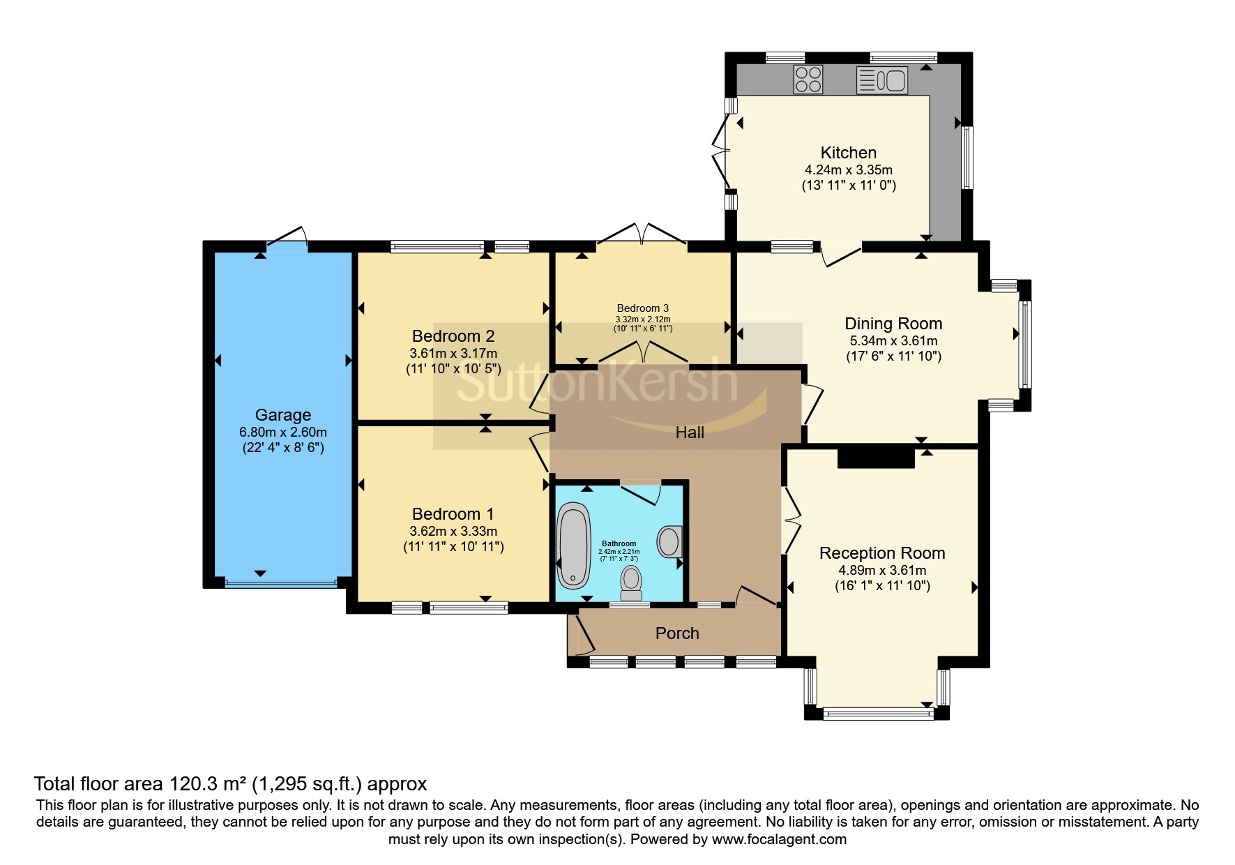 The Bungalow,, Wheathill Road, Merseyside floorplan