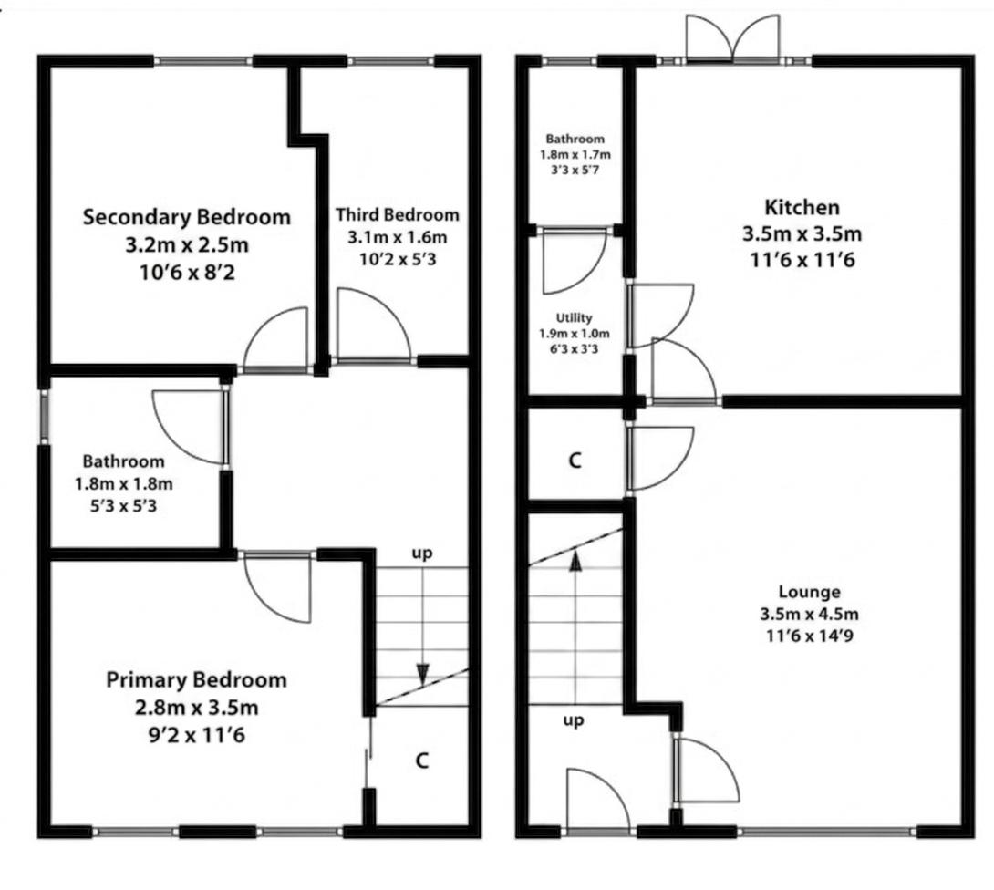 1, Cornet Gardens, Motherwell floorplan