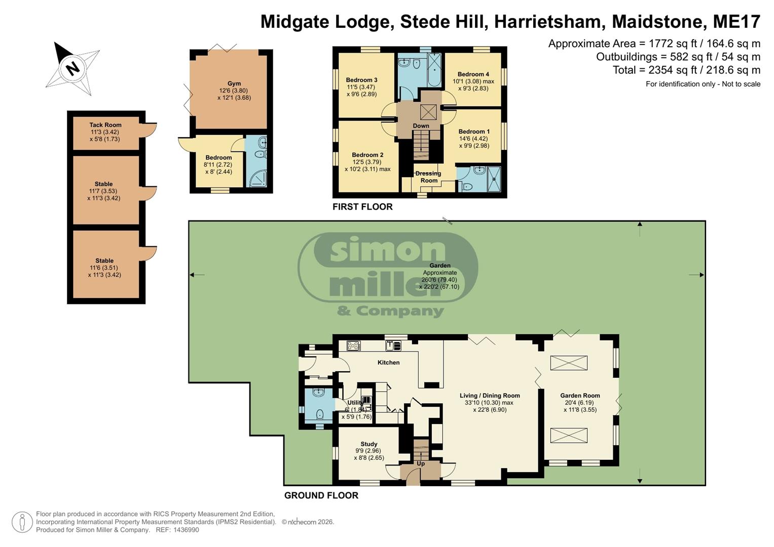 Midgate Lodge, Stede Hill, Maidstone floorplan