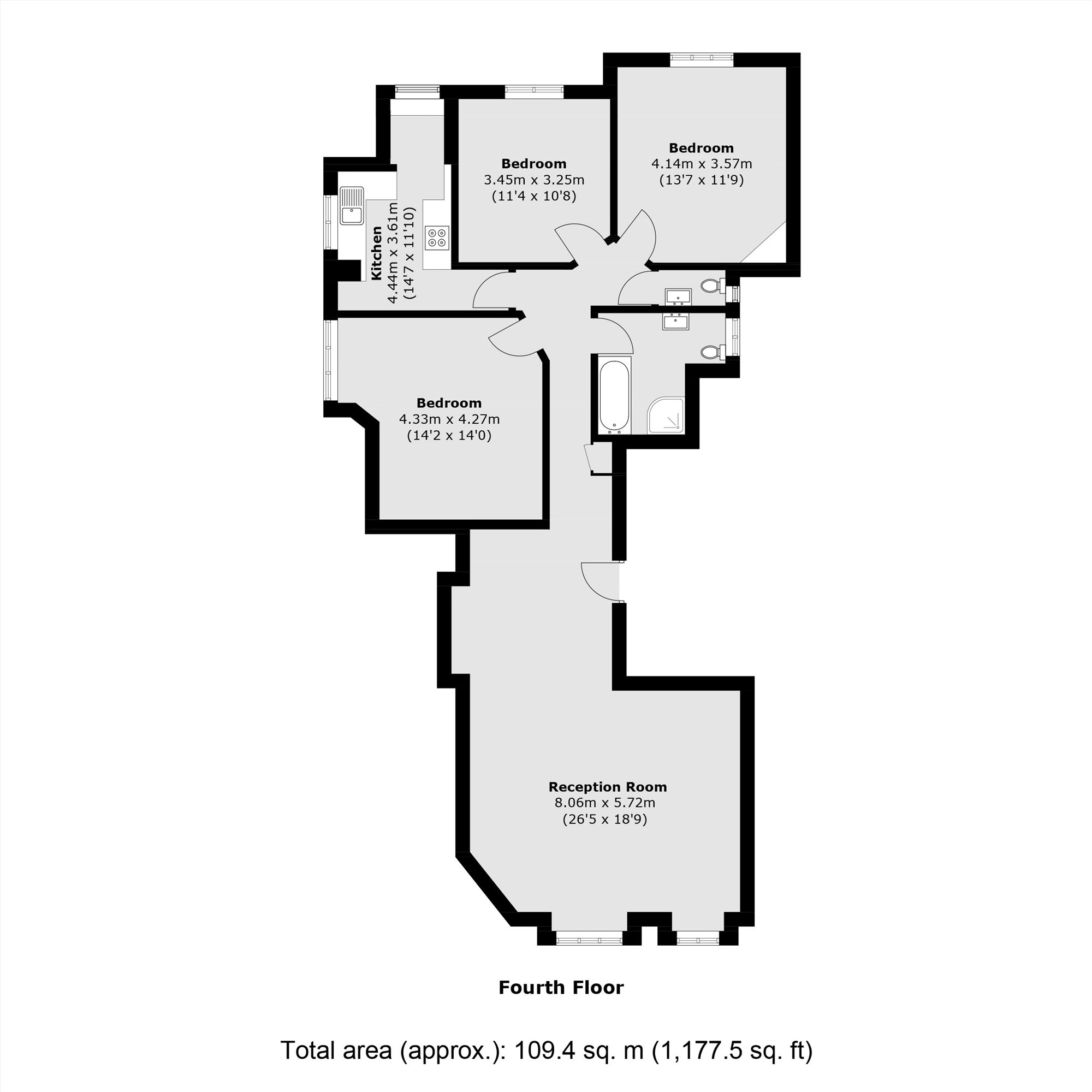 Haven Green, London floorplan