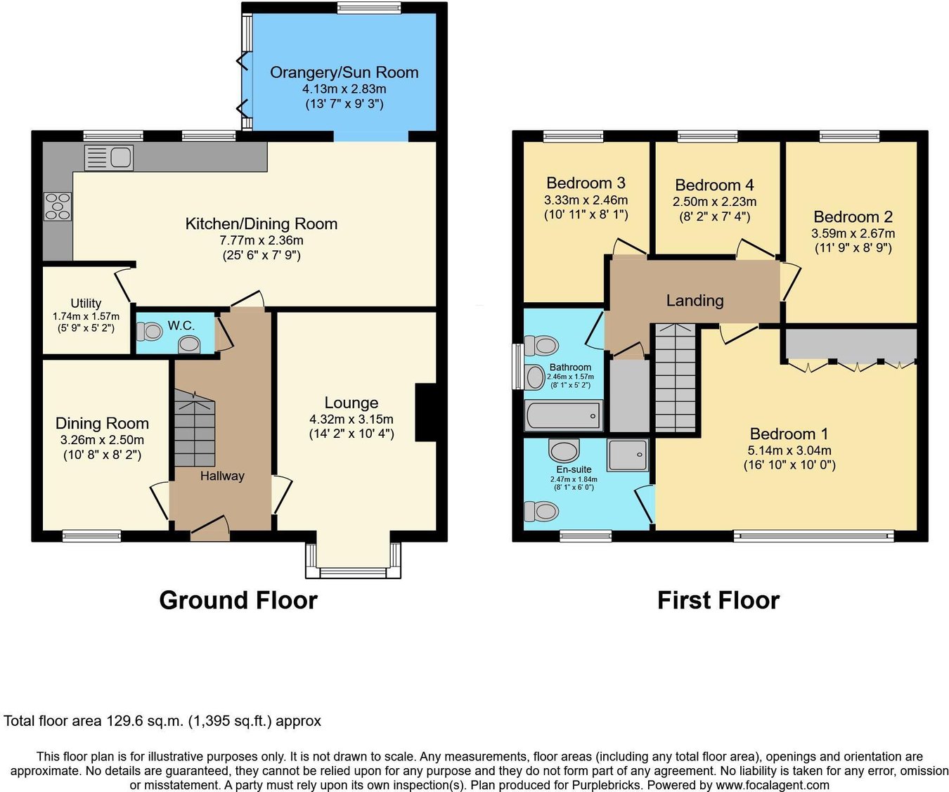 170, Leeds Road, Selby floorplan