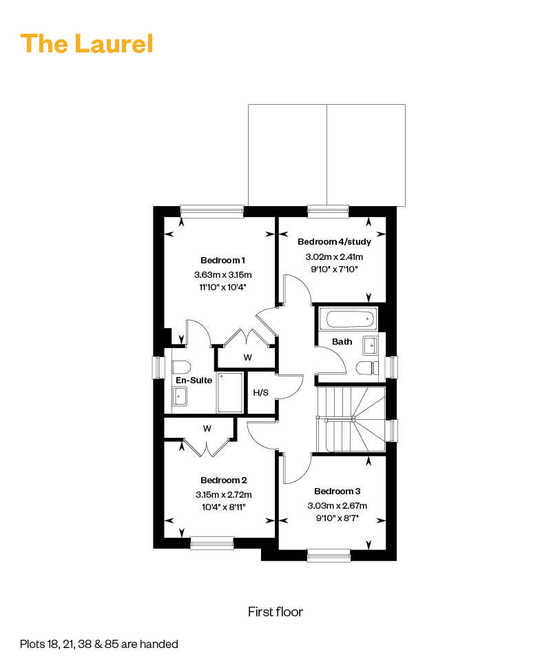 80, cala Homes, Banbury Road, Chipping Norton, Ox7 5Sx floorplan
