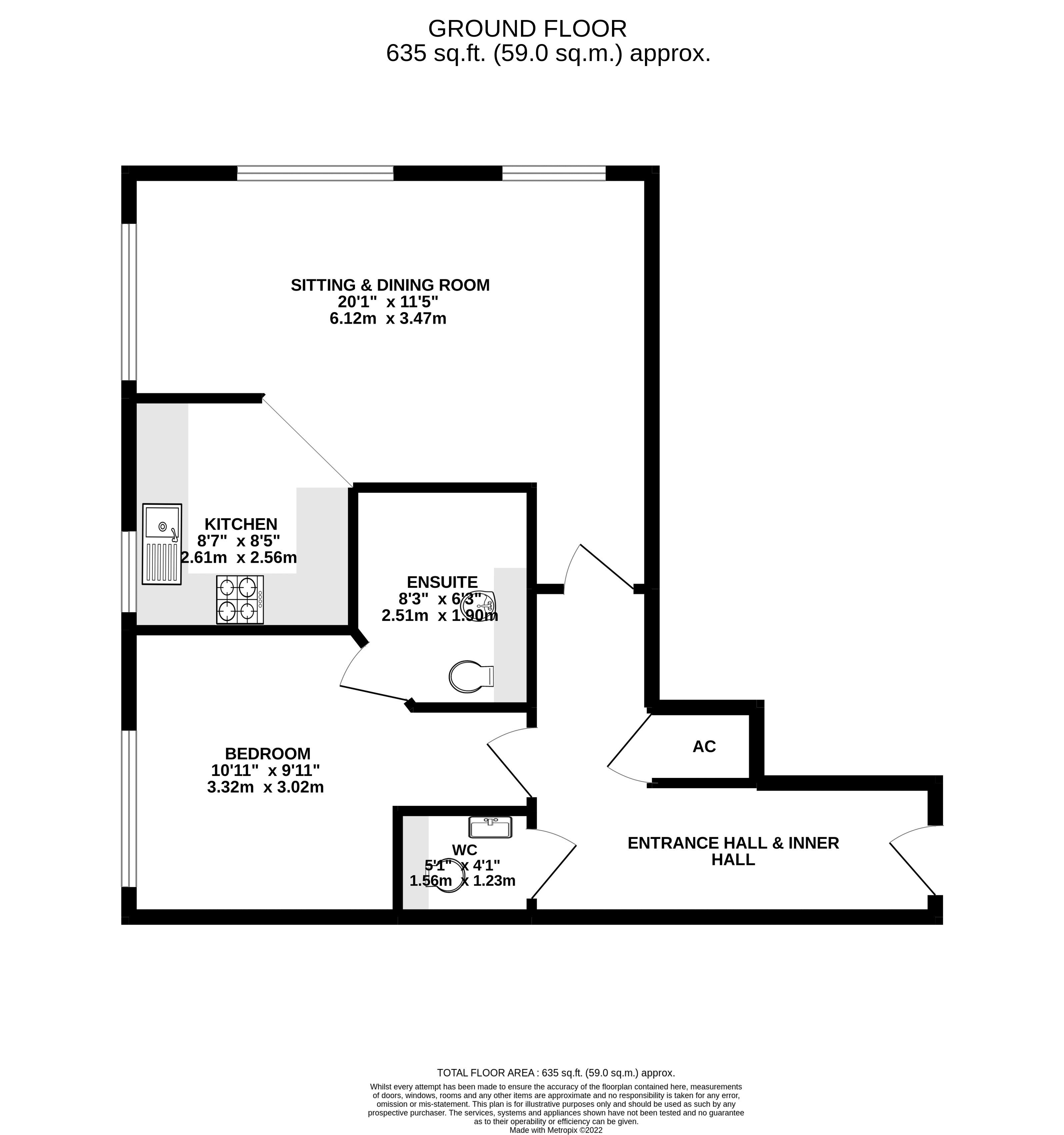 Gloucester Road, Cheltenham GL51, 1 bedroom property for sale