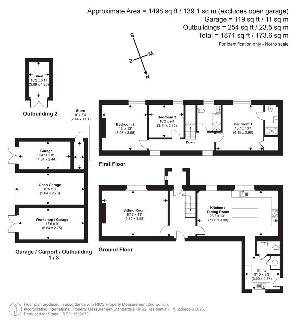 Stibbear Farmhouse, Stibbear Lane, Ilminster floorplan