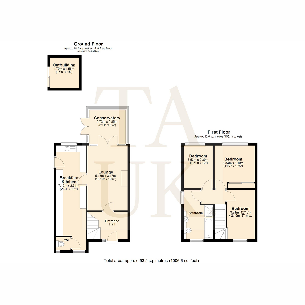 100, The Birches, Stourport-on-severn floorplan