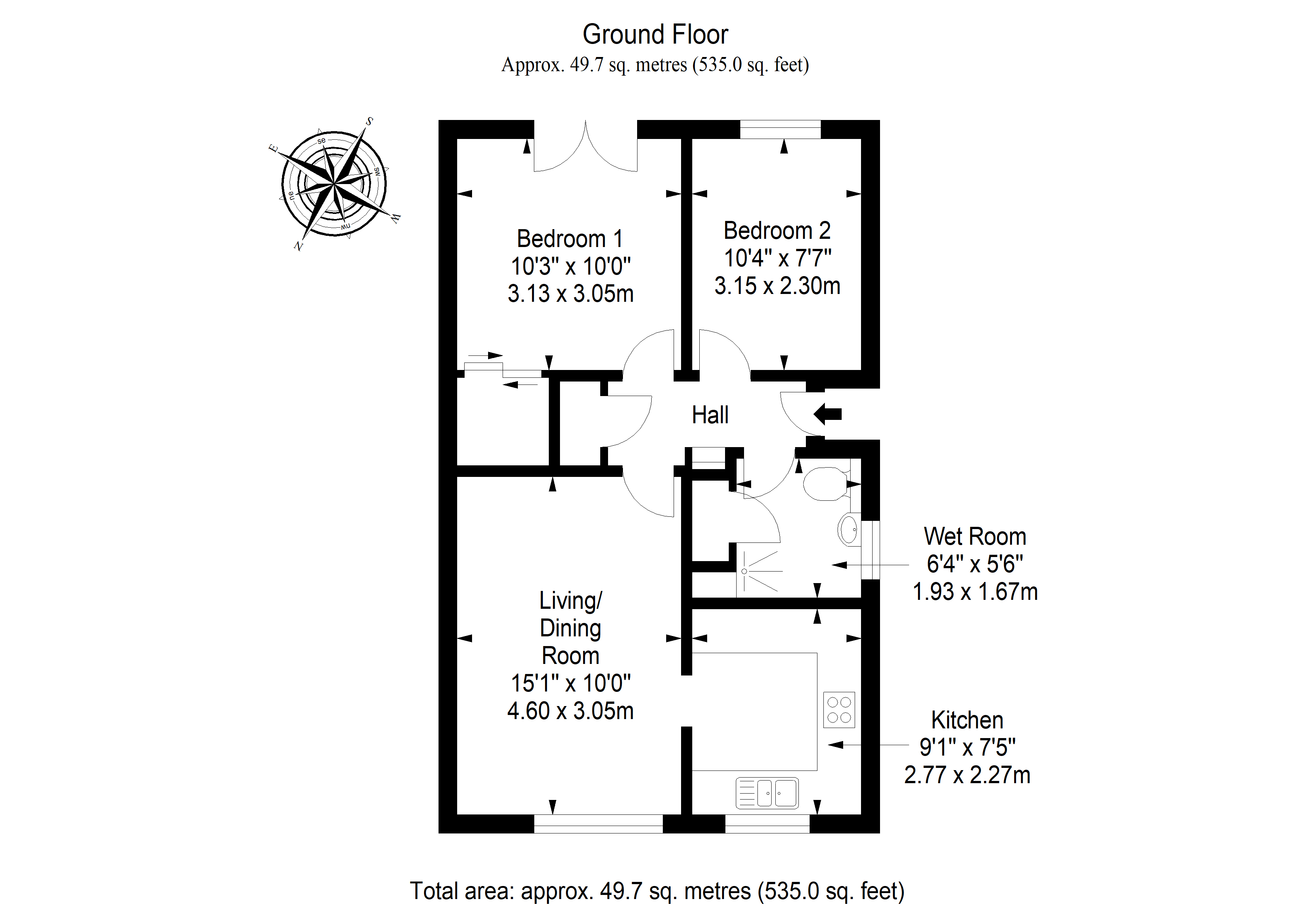 Heather Park, Seafield floorplan