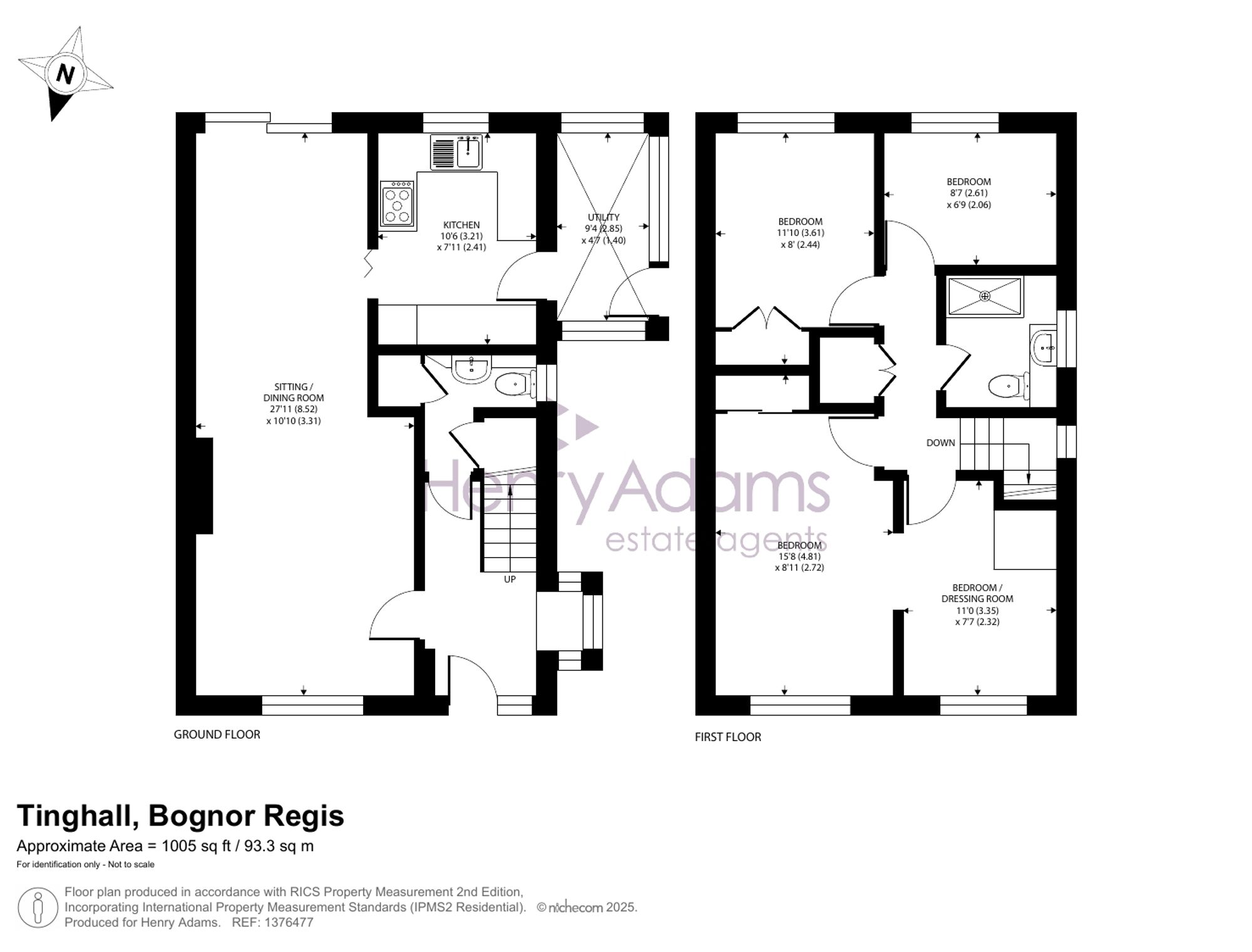 9 Tinghall, Bognor Regis floorplan