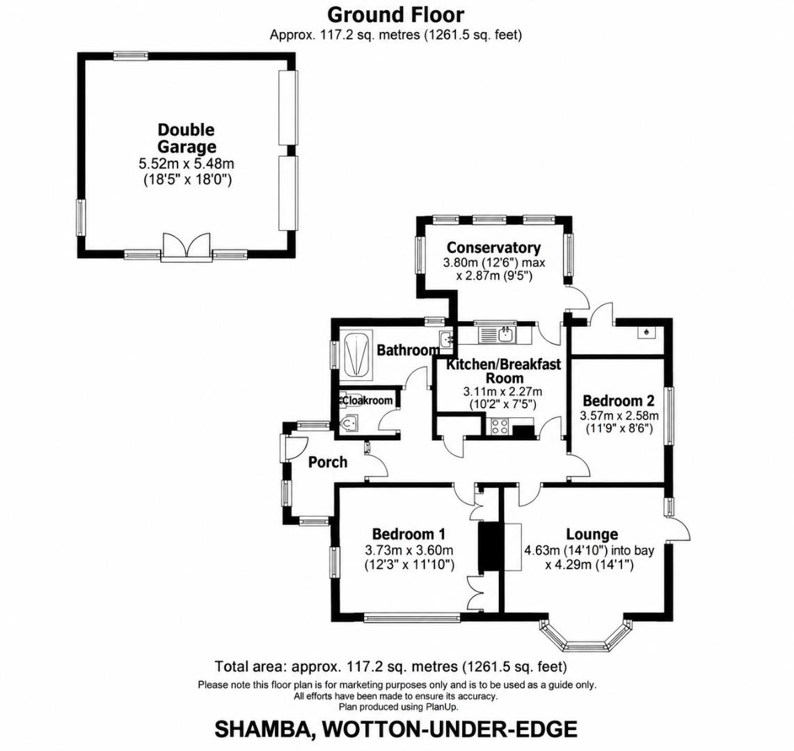 Shamba, Wotton Crescent, Wotton-Under-Edge floorplan