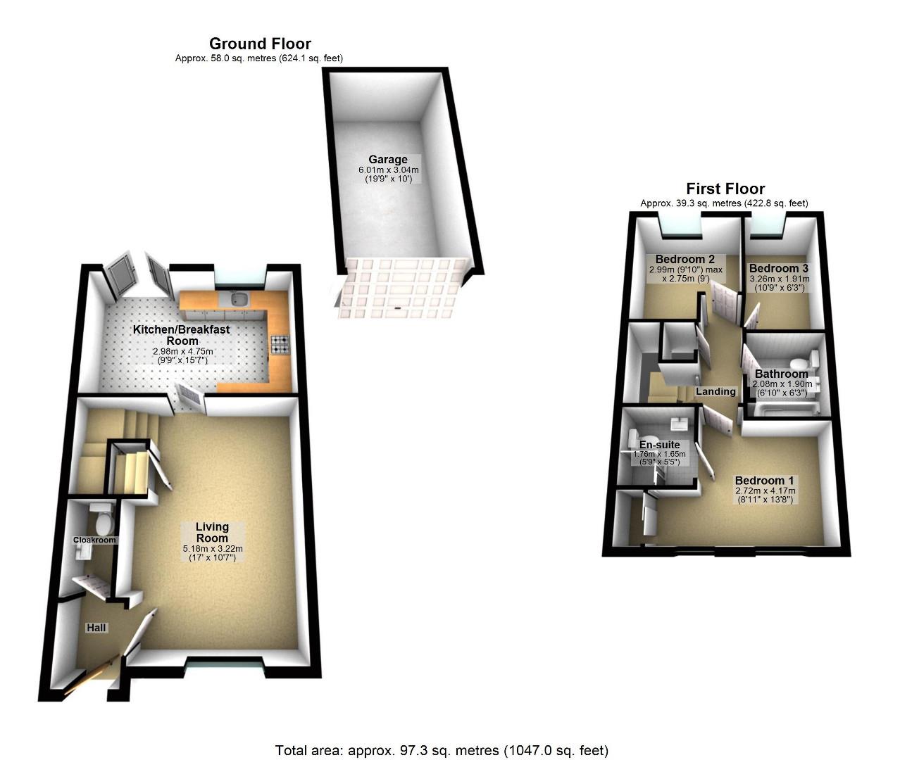 10, Hunter Street, Bicester floorplan