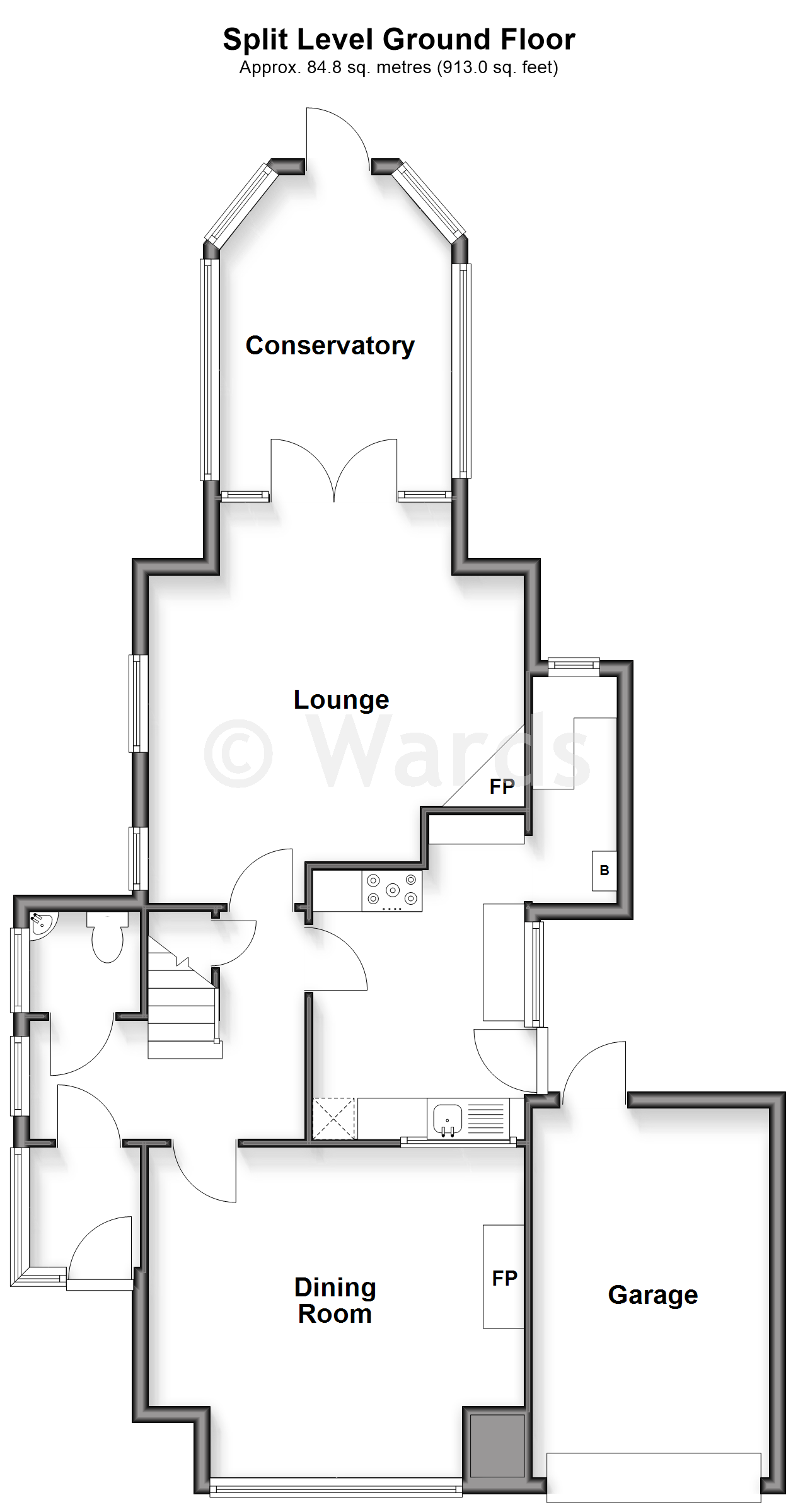 564, Loose Road, Maidstone floorplan