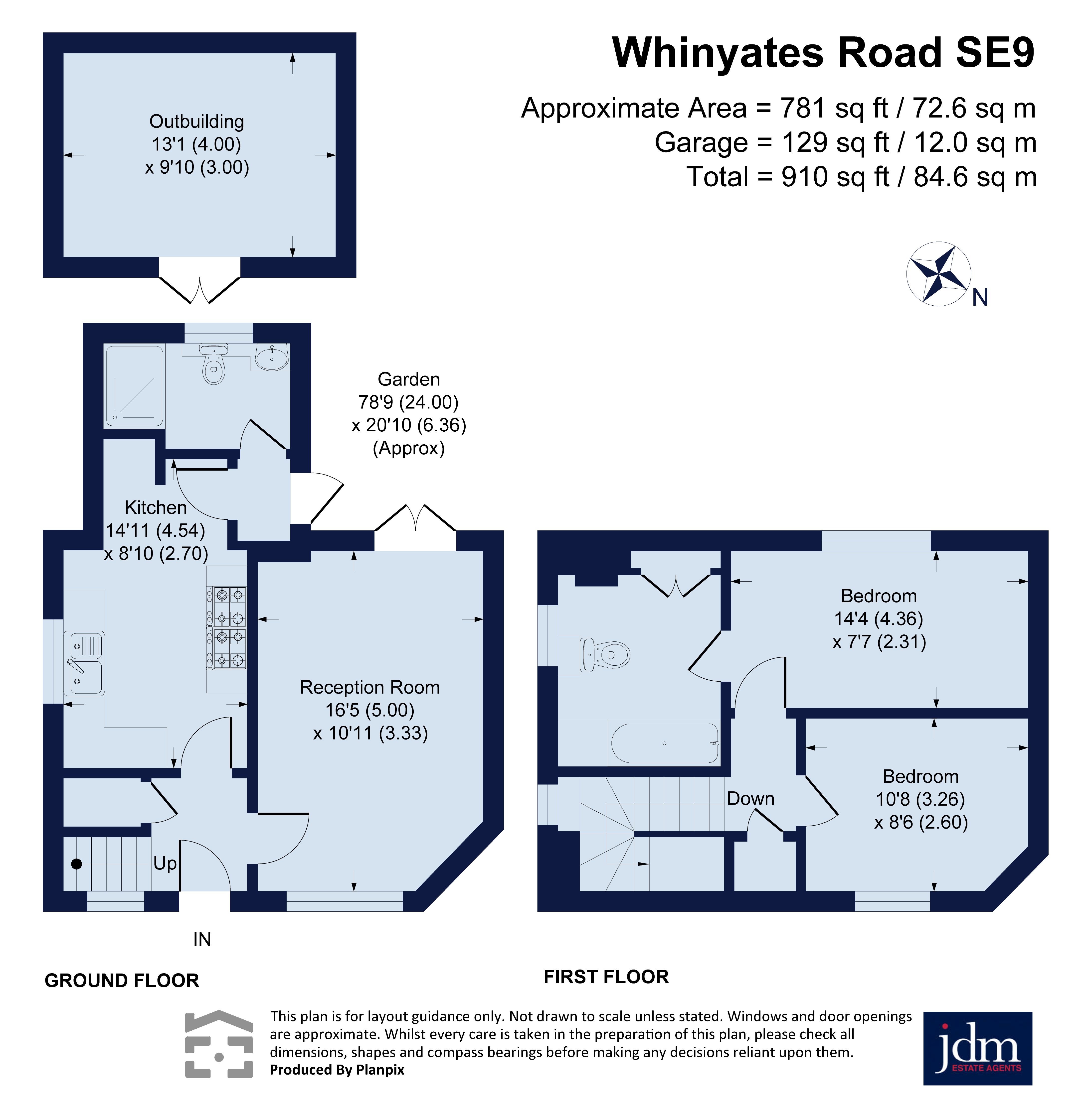 4, Whinyates Road, Eltham floorplan
